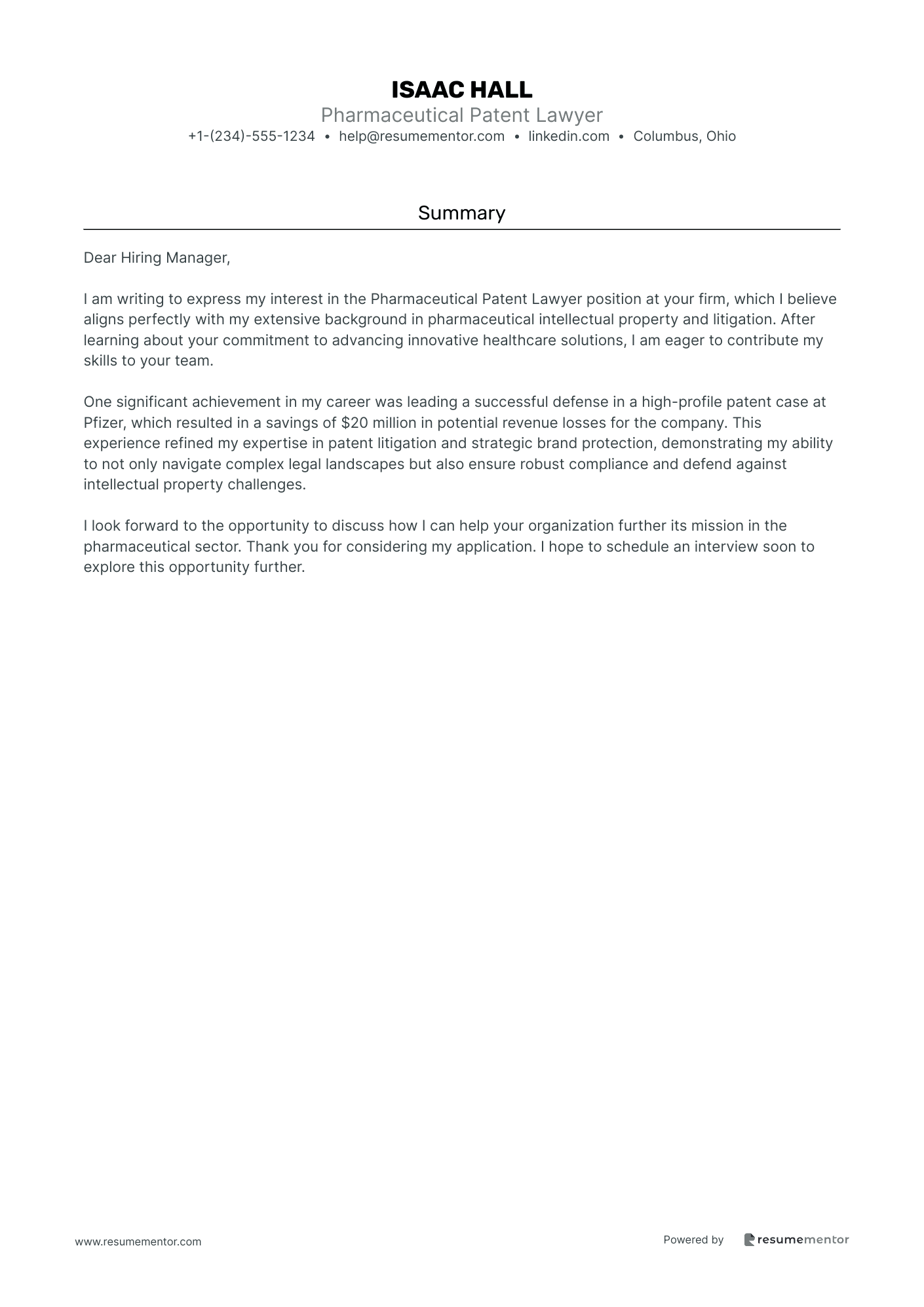 Pharmaceutical Patent Lawyer