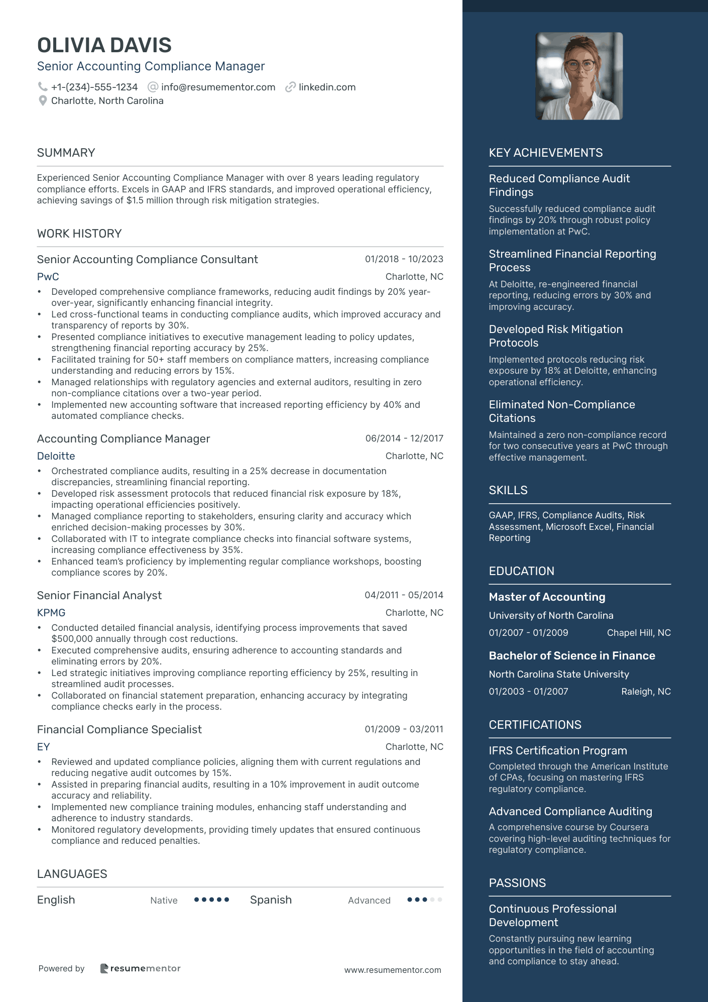 Senior Accounting Compliance Manager
