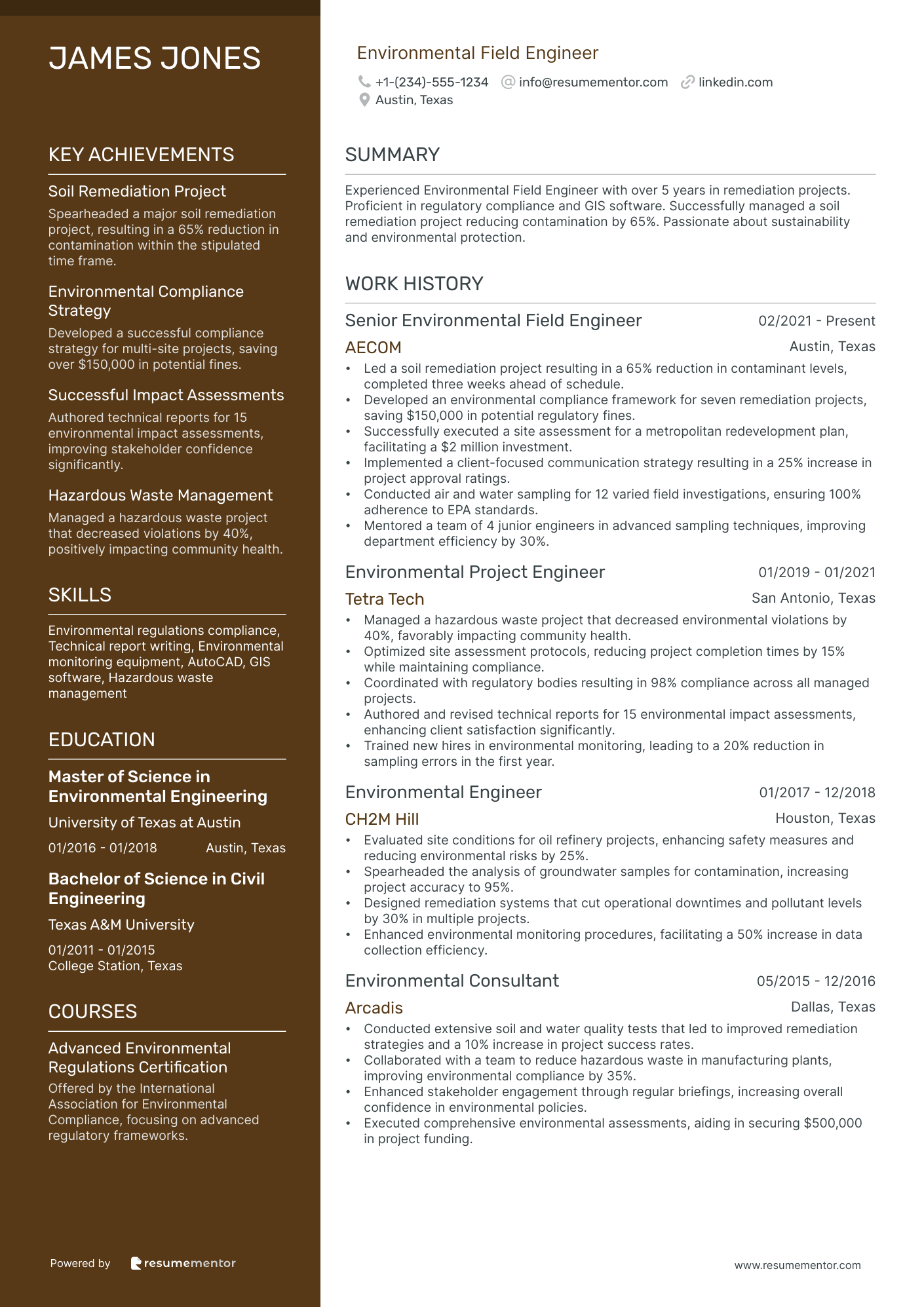 Environmental Field Engineer