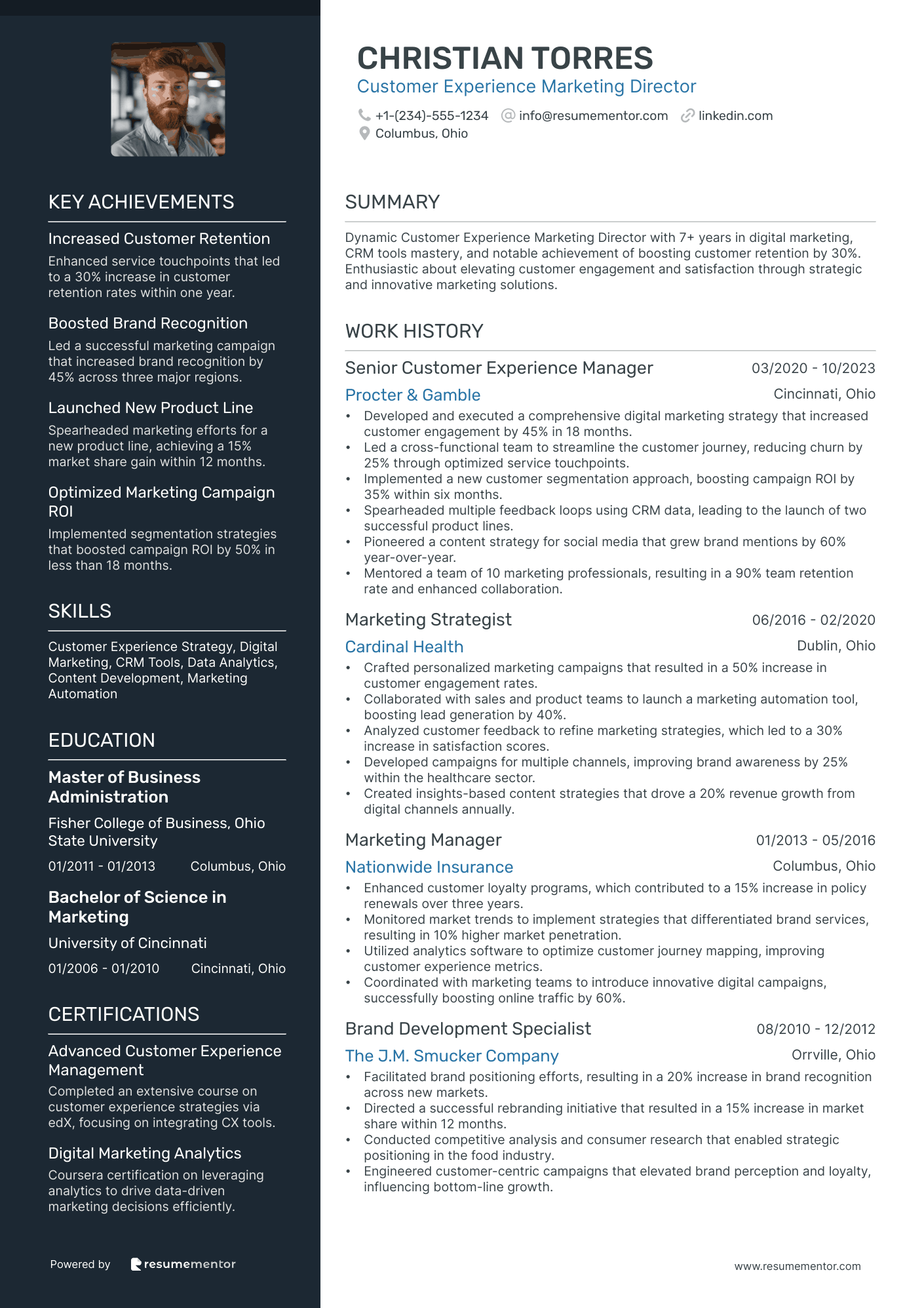 Customer Experience Marketing Director