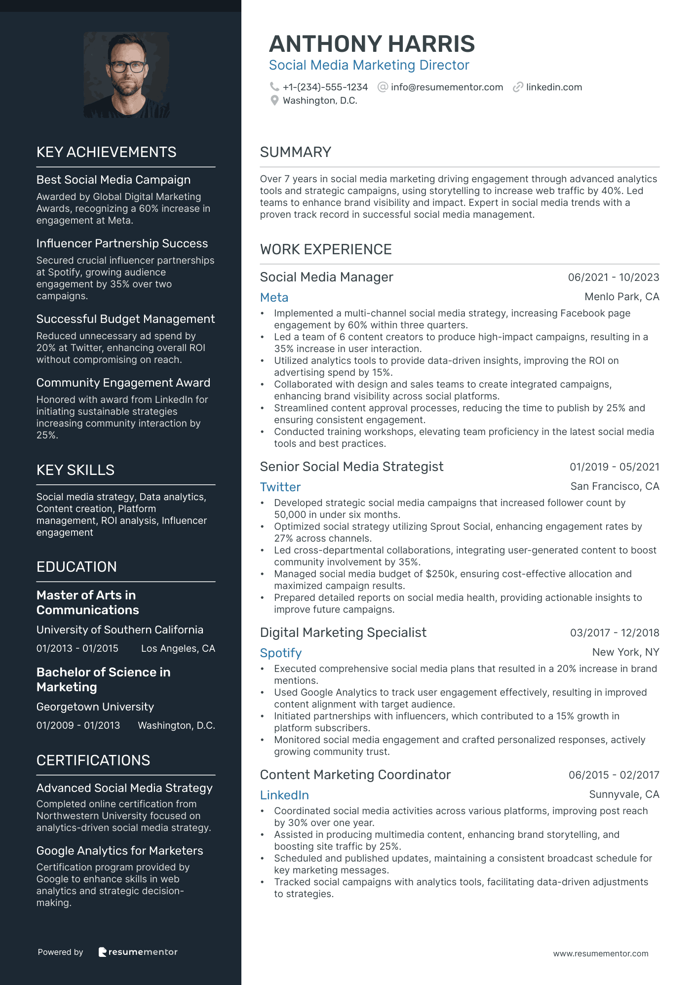 Social Media Marketing Director