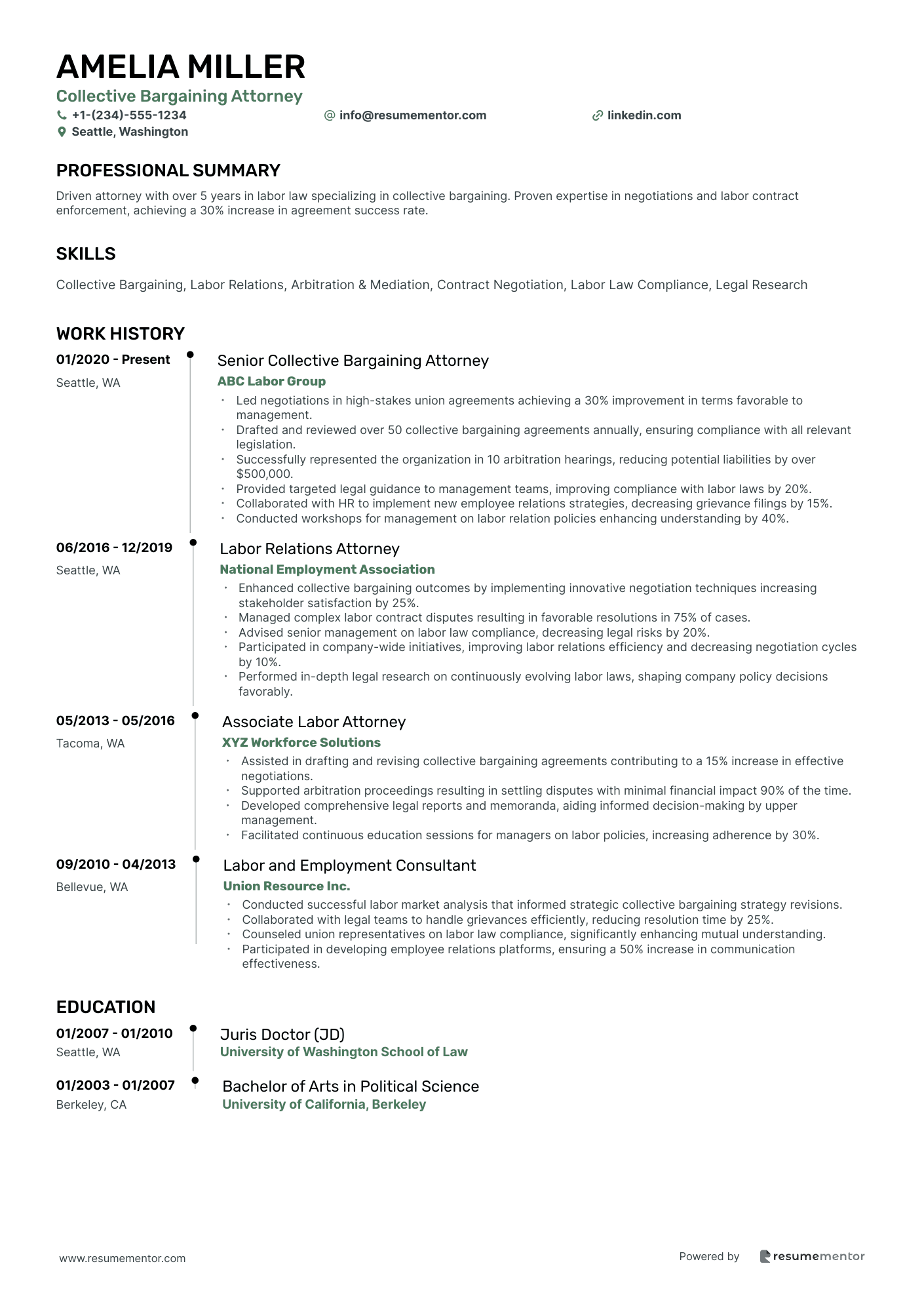 Collective Bargaining Attorney