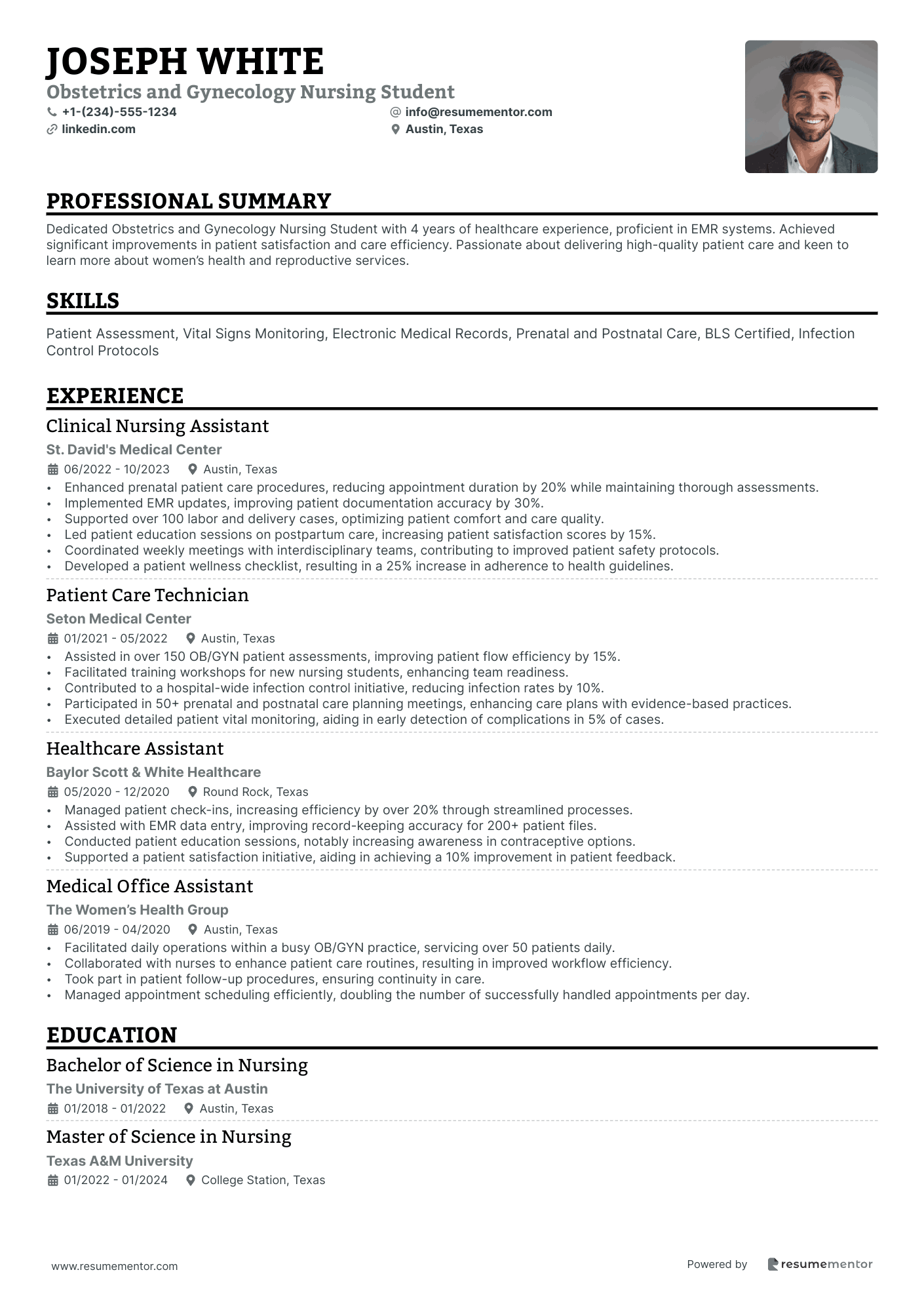Obstetrics and Gynecology Nursing Student