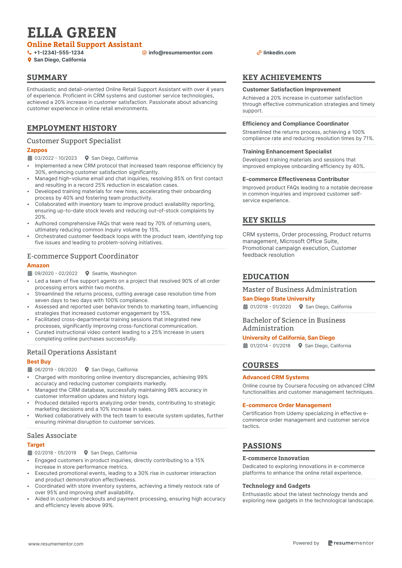 Online Retail Support Assistant