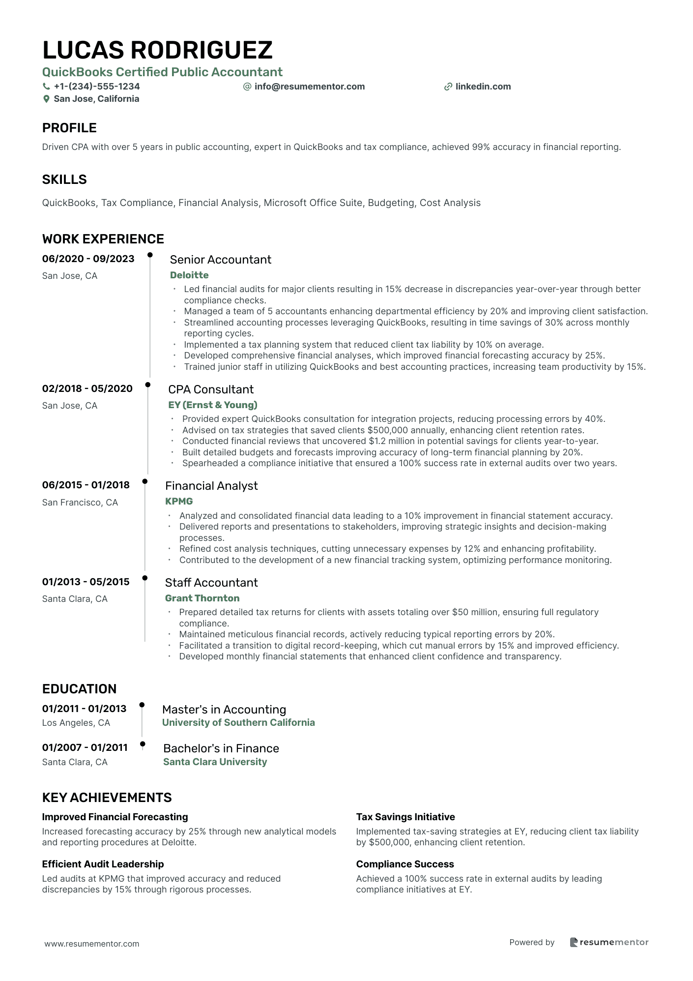 QuickBooks Certified Public Accountant