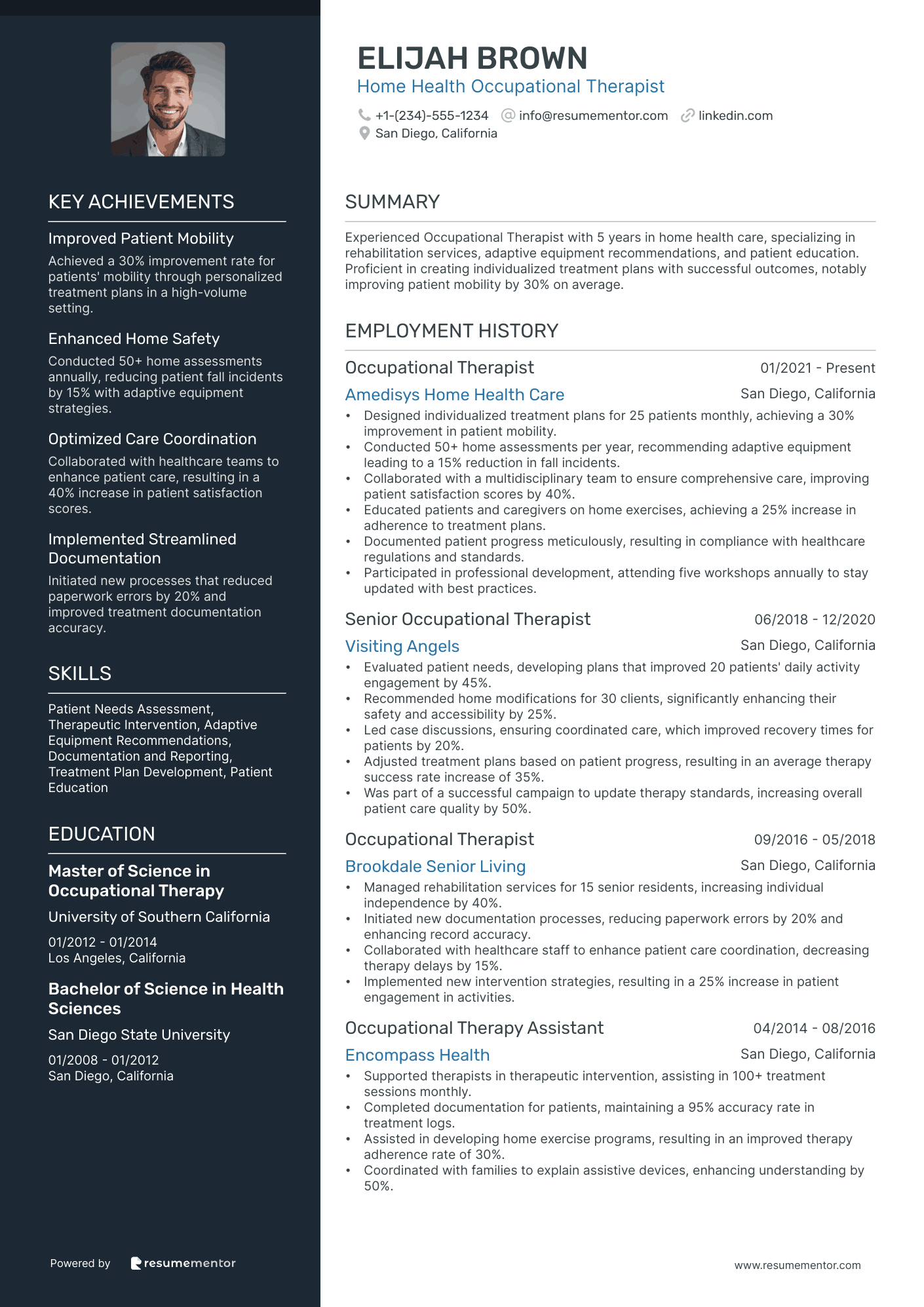 Home Health Occupational Therapist