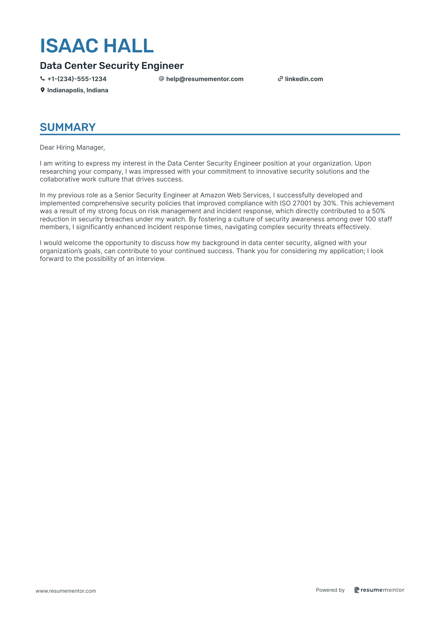 Data Center Security Engineer