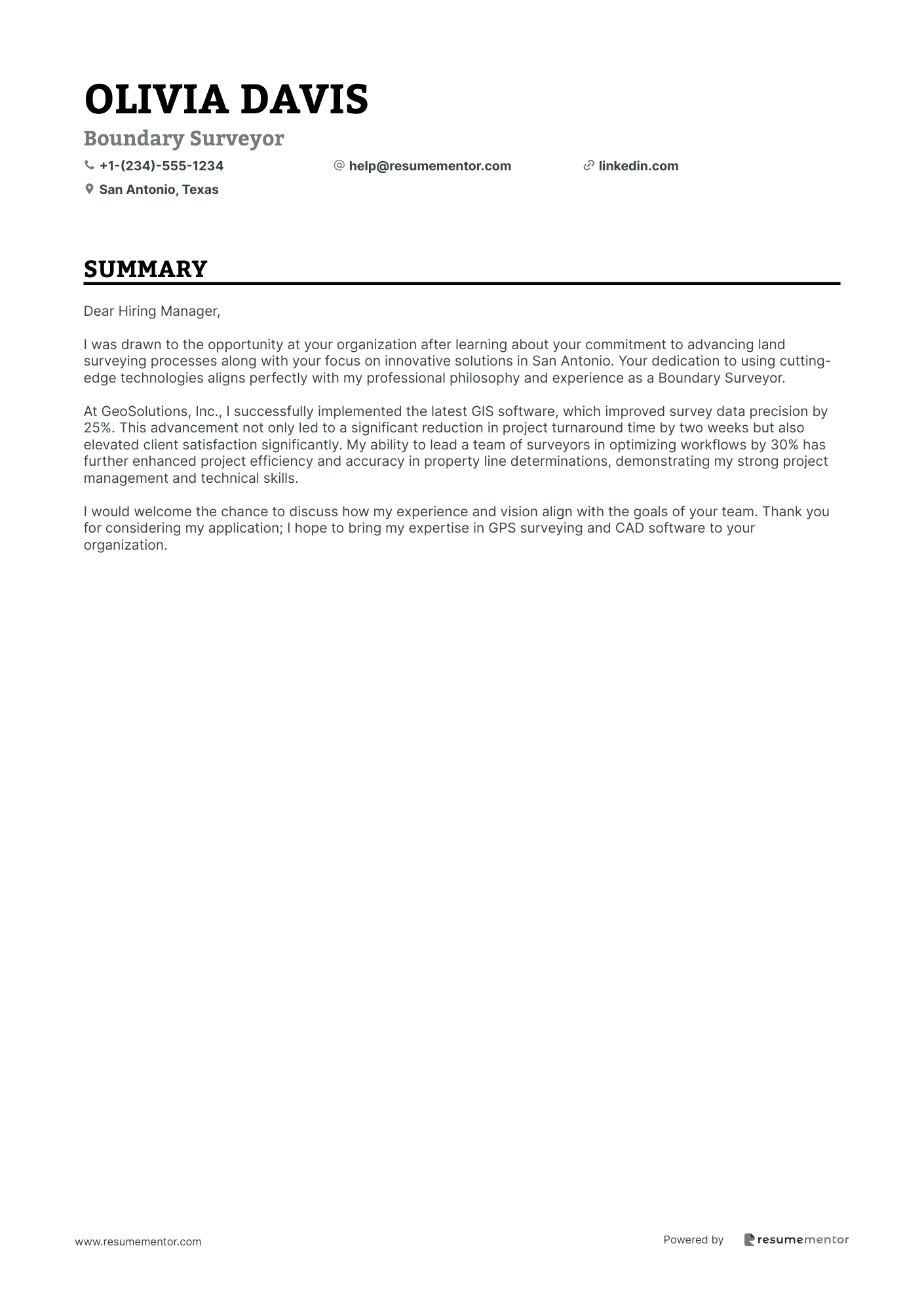 Boundary Surveyor