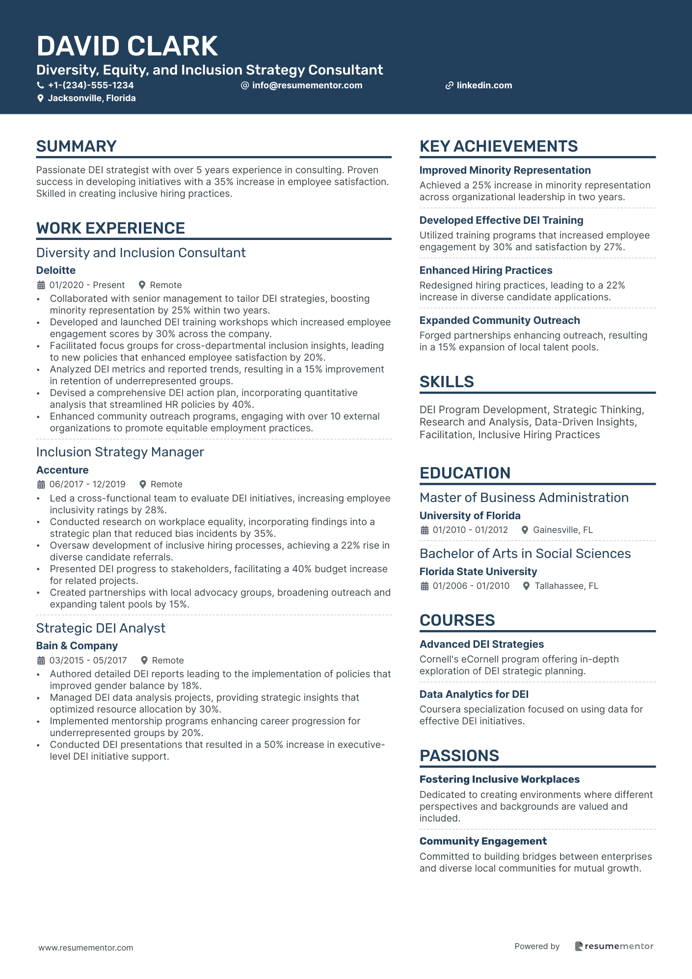 Diversity, Equity, and Inclusion Strategy Consultant