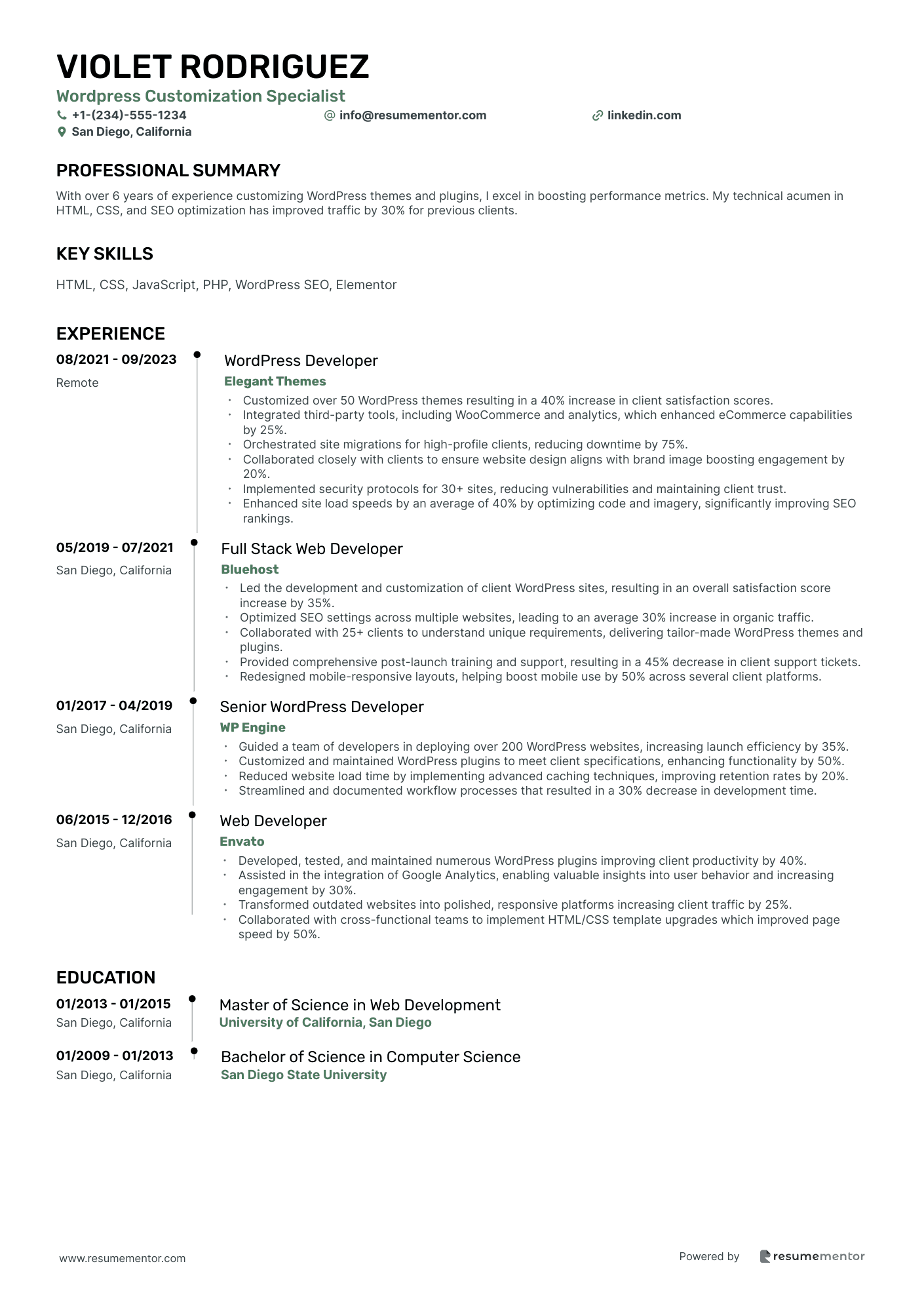 Wordpress Customization Specialist