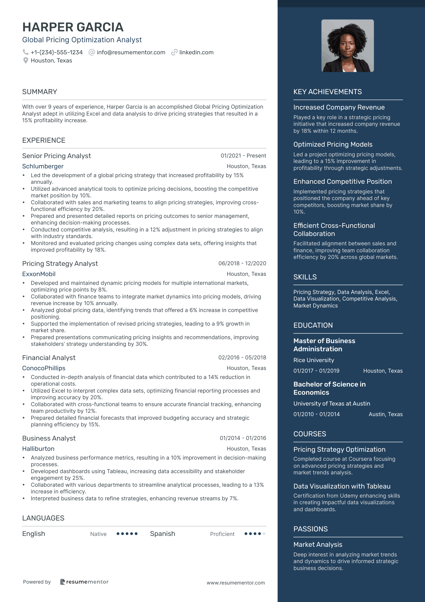 Global Pricing Optimization Analyst