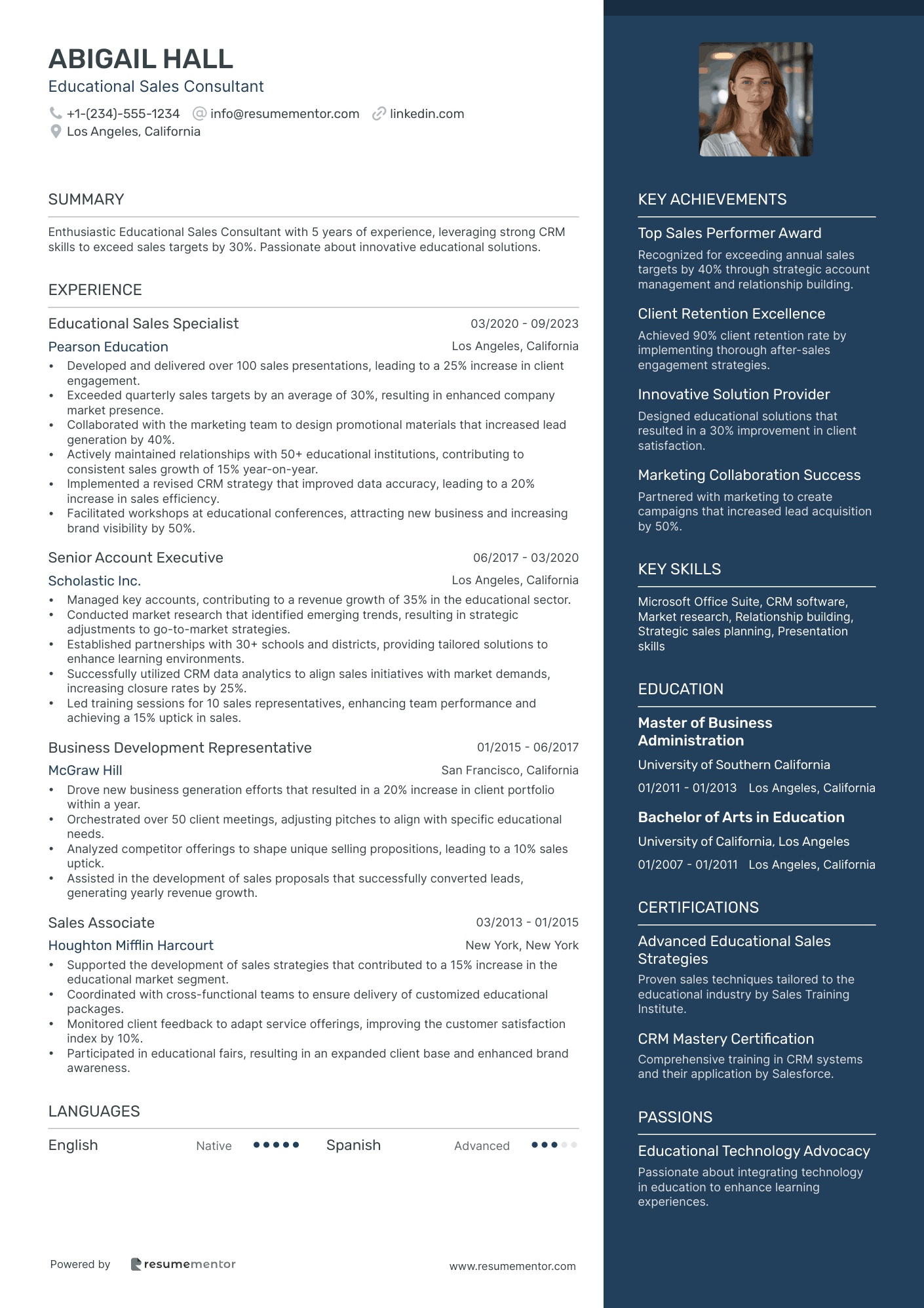 Educational Sales Consultant