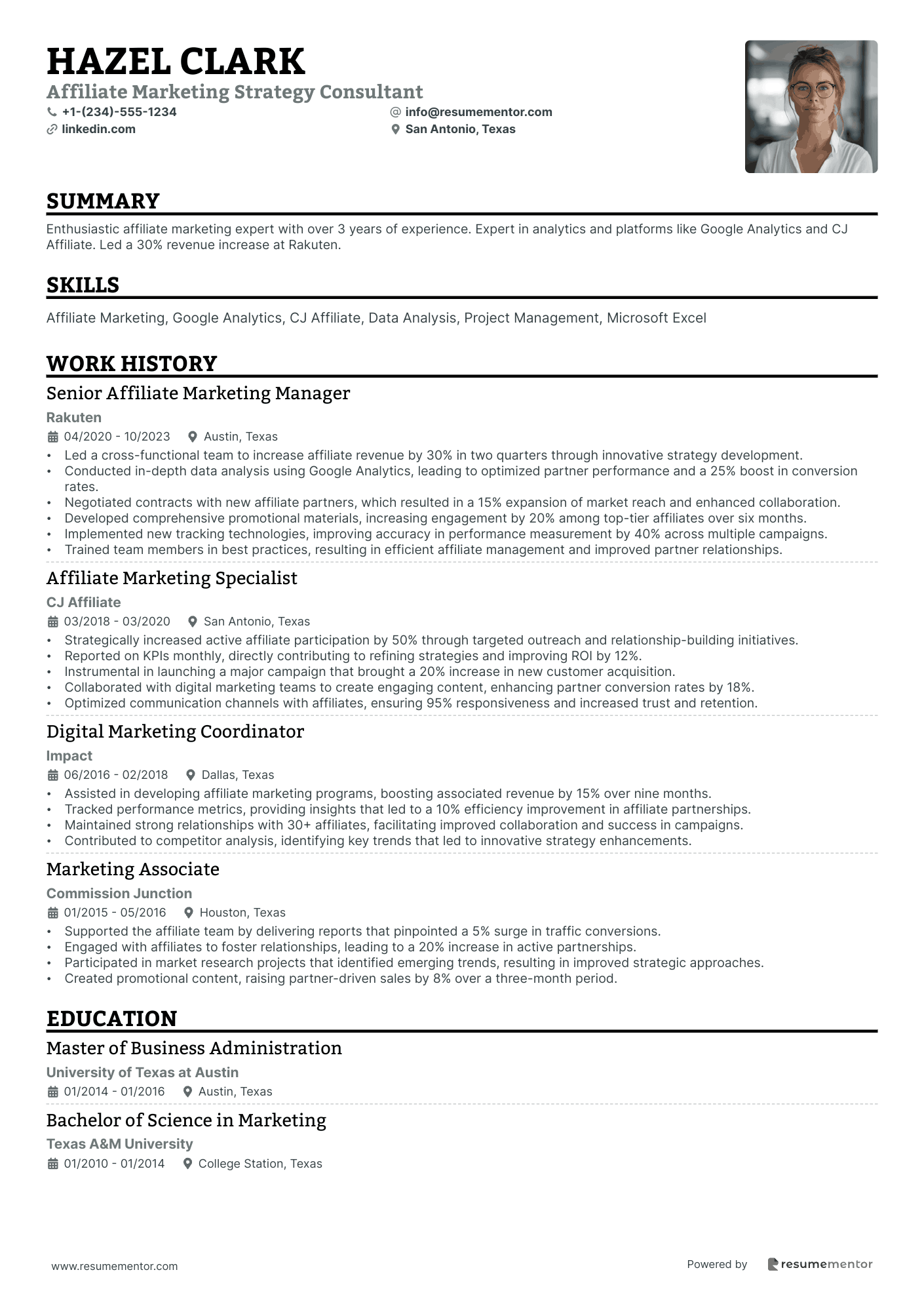 Affiliate Marketing Strategy Consultant