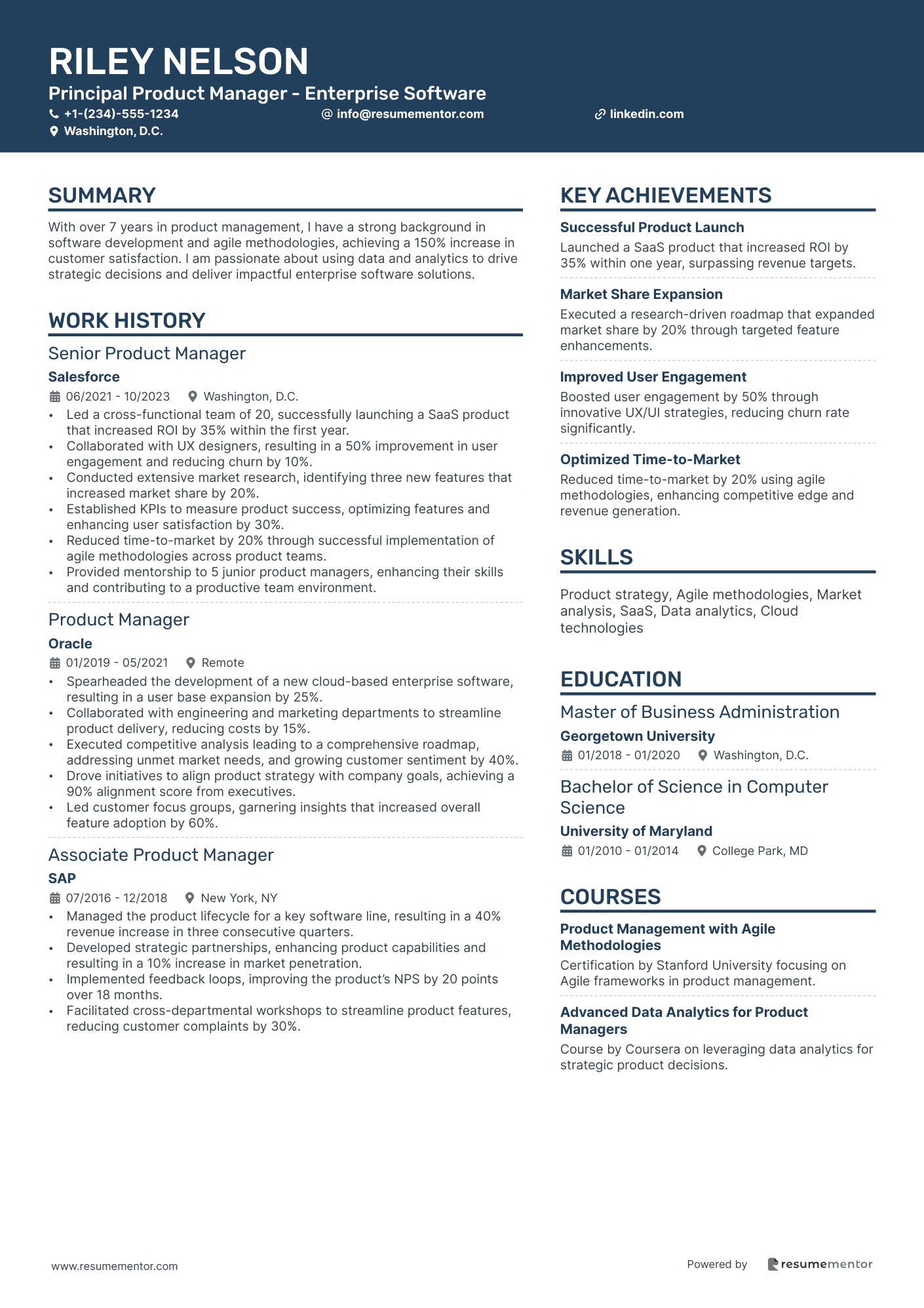 Principal Product Manager   Enterprise Software