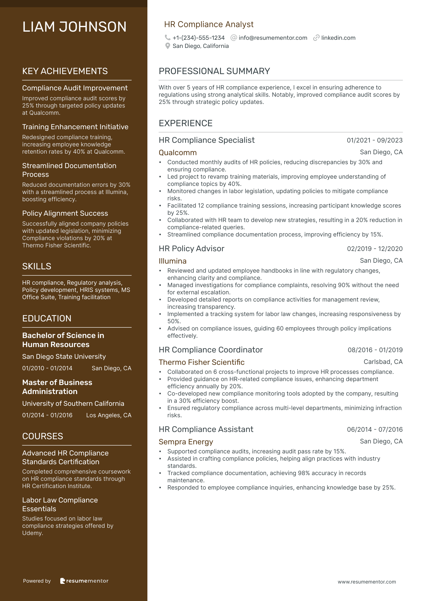 HR Compliance Analyst