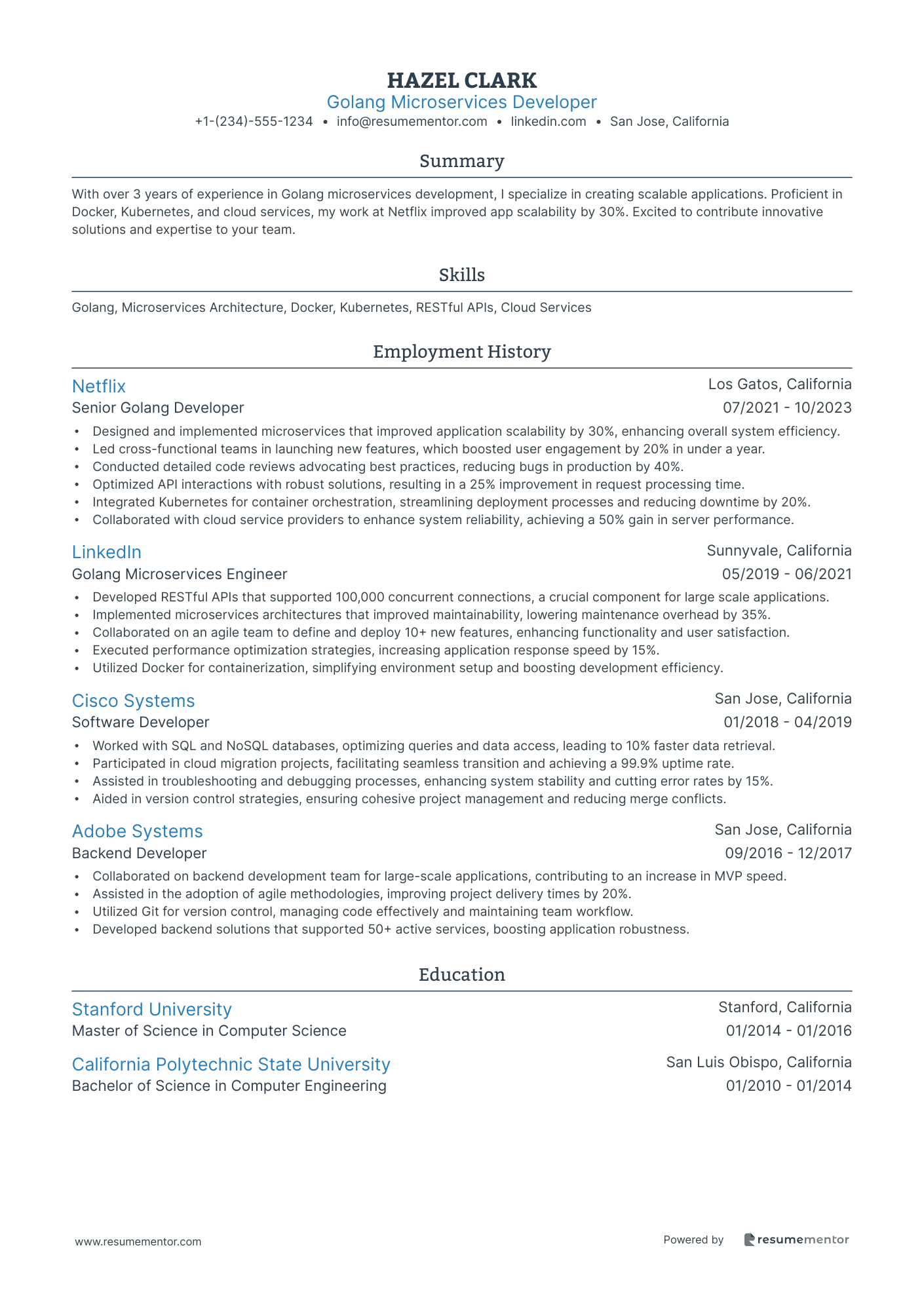 Golang Microservices Developer