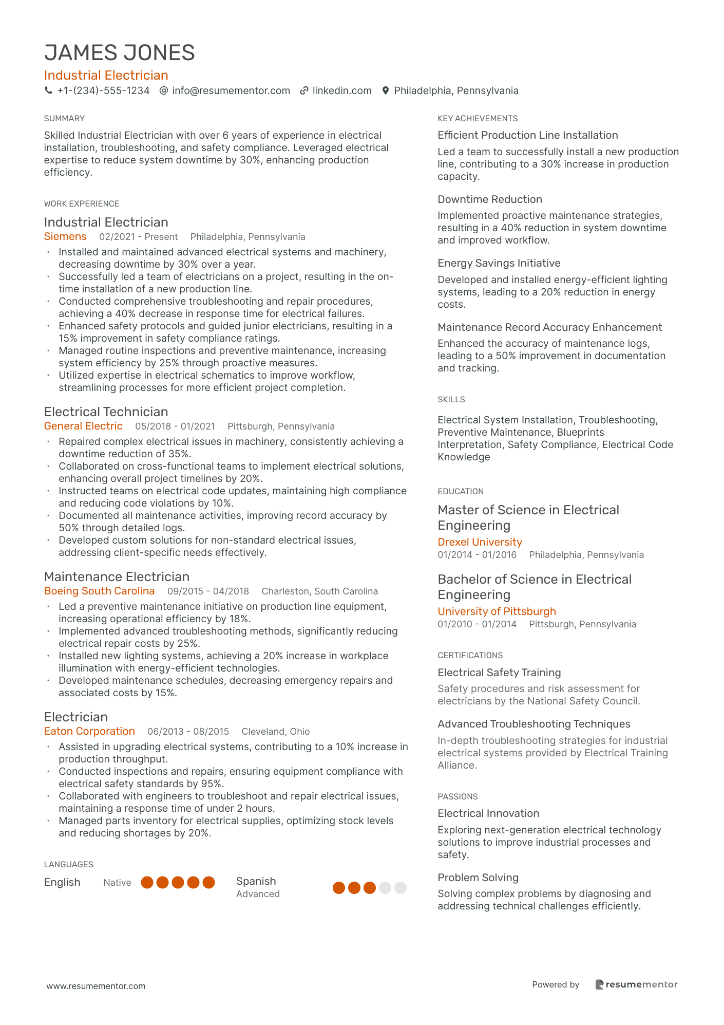 Industrial Electrician