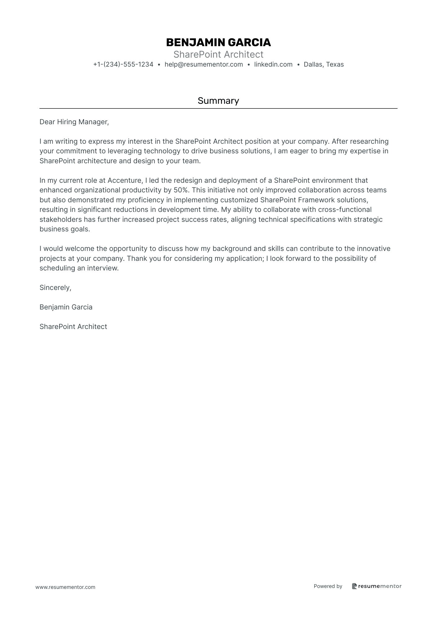 SharePoint Architect