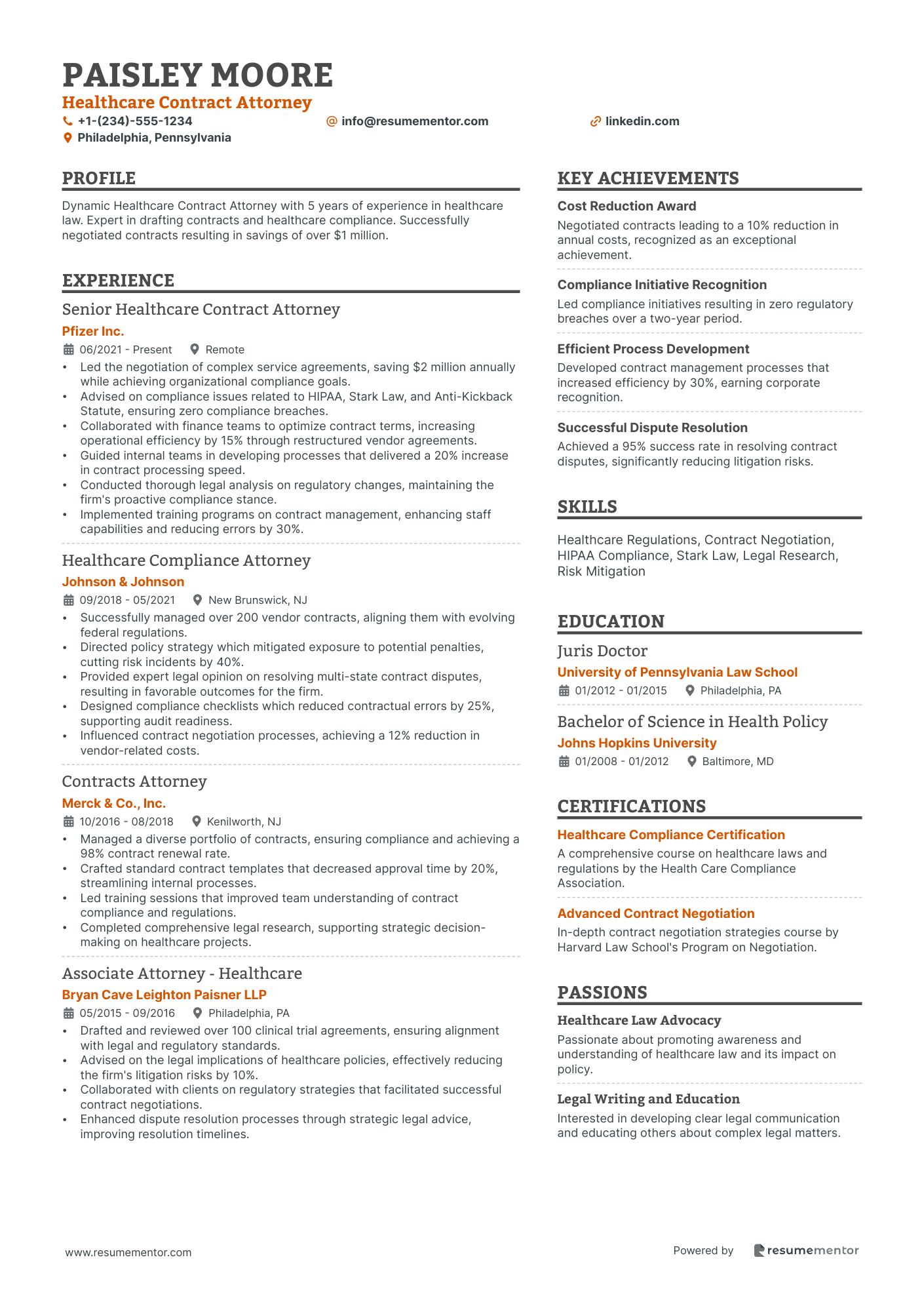 Healthcare Contract Attorney