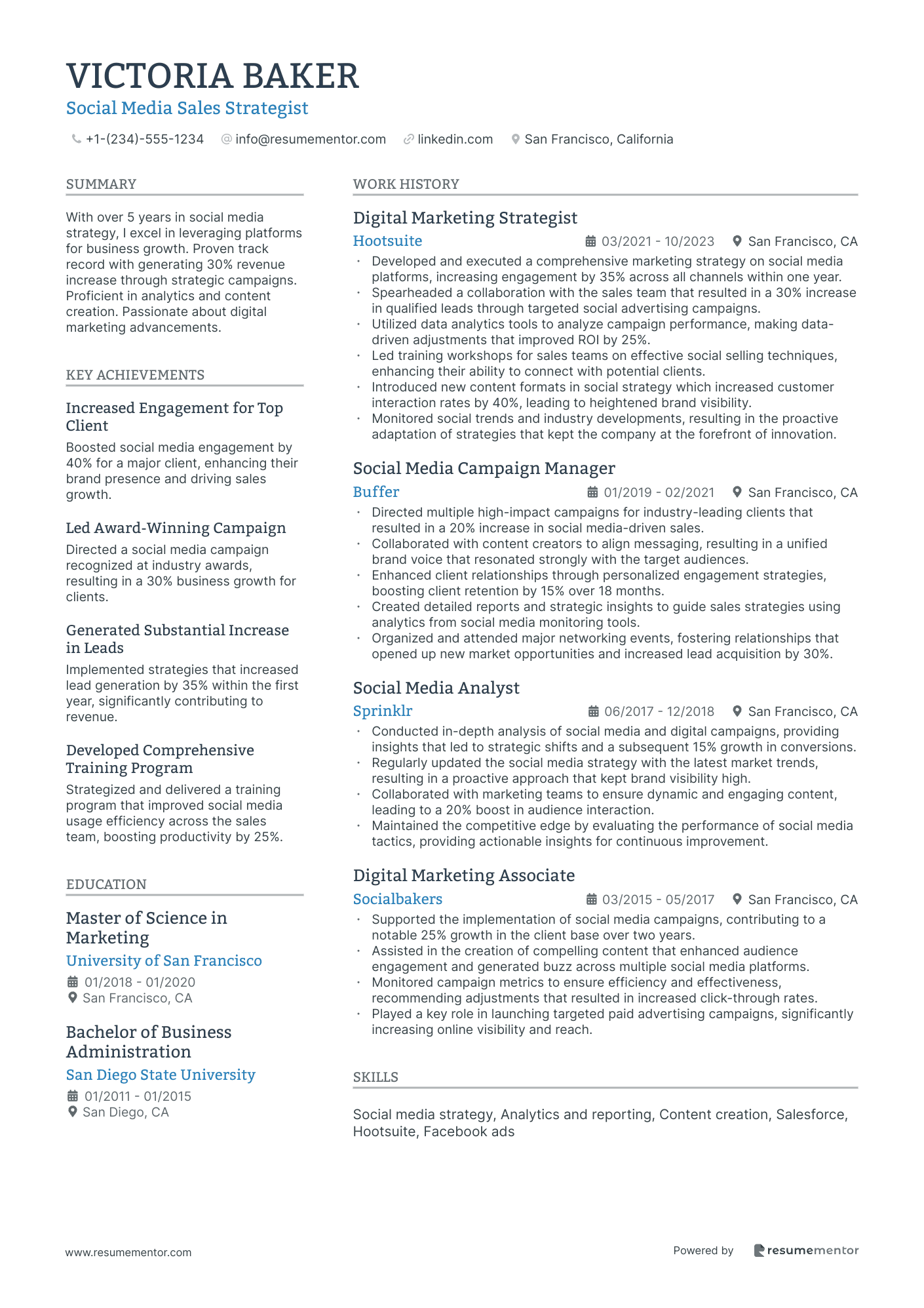 Social Media Sales Strategist