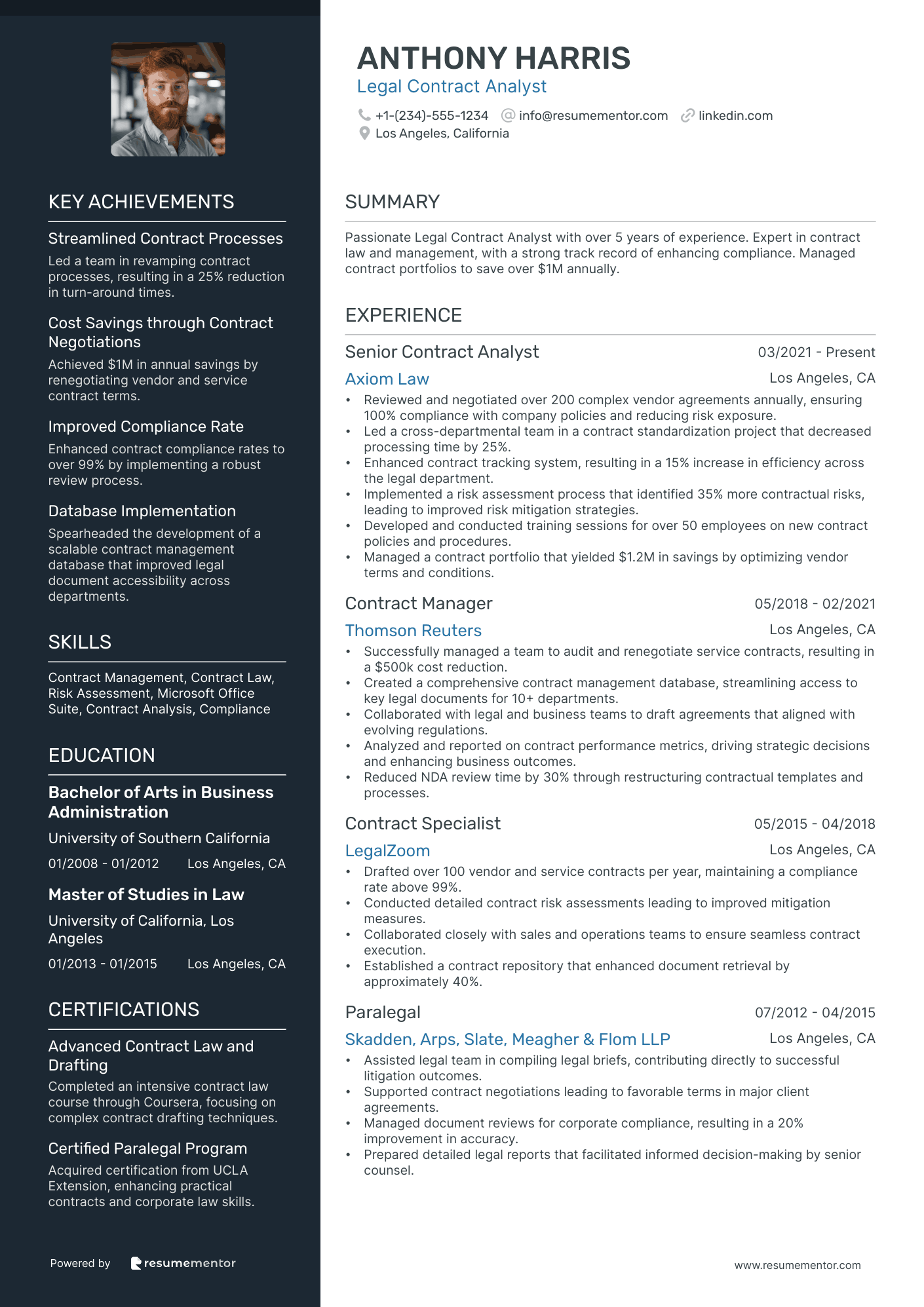 Legal Contract Analyst