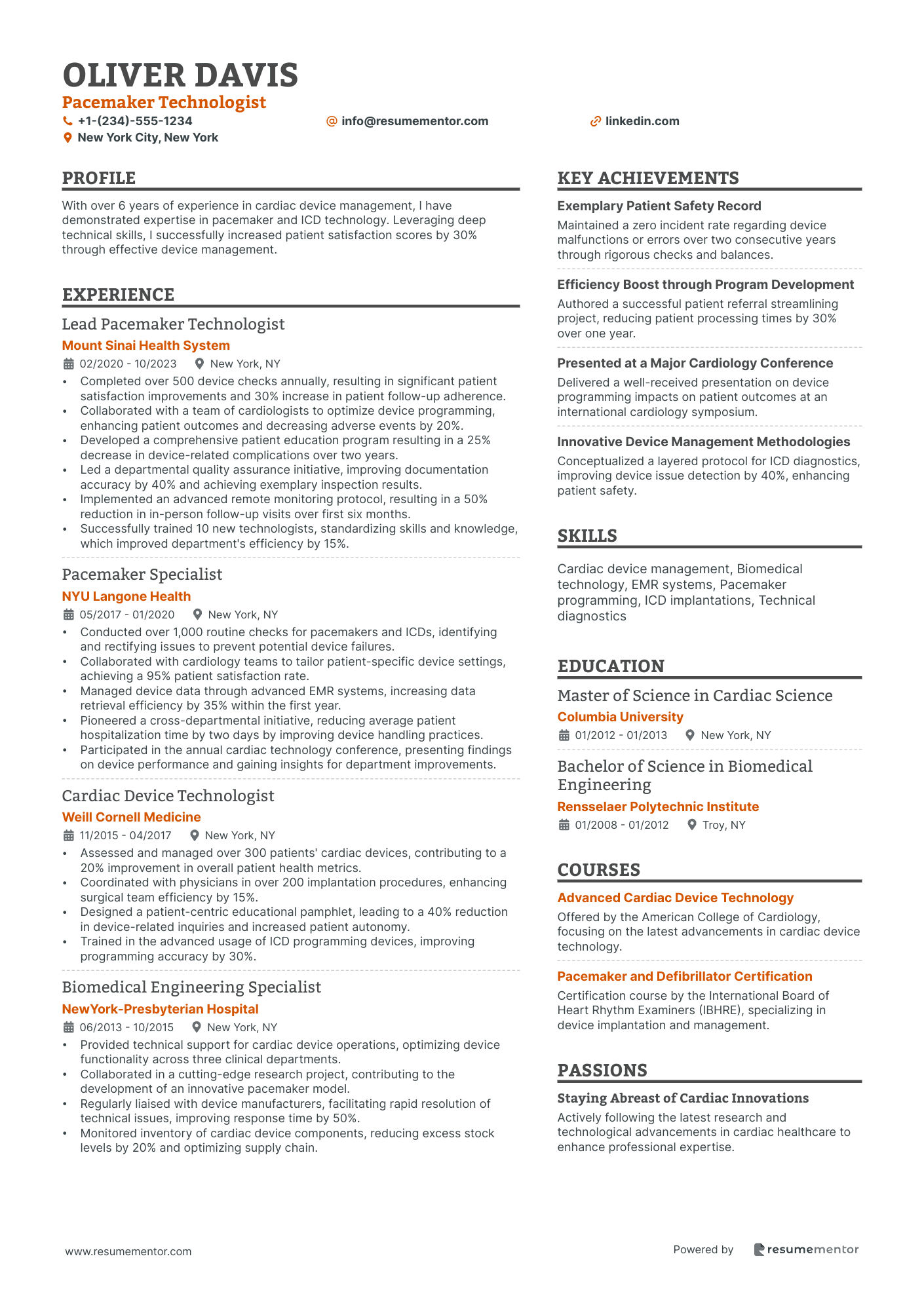 Pacemaker Technologist