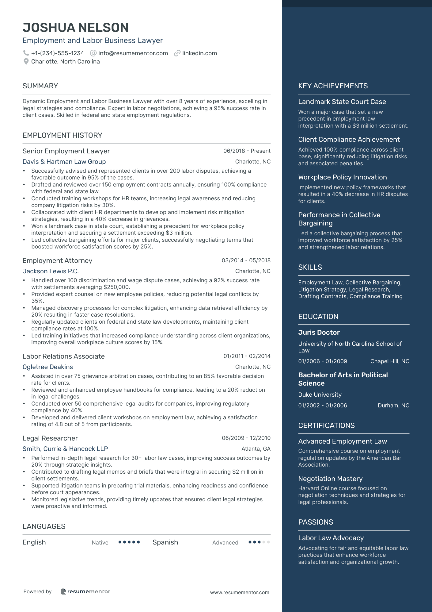 Employment and Labor Business Lawyer