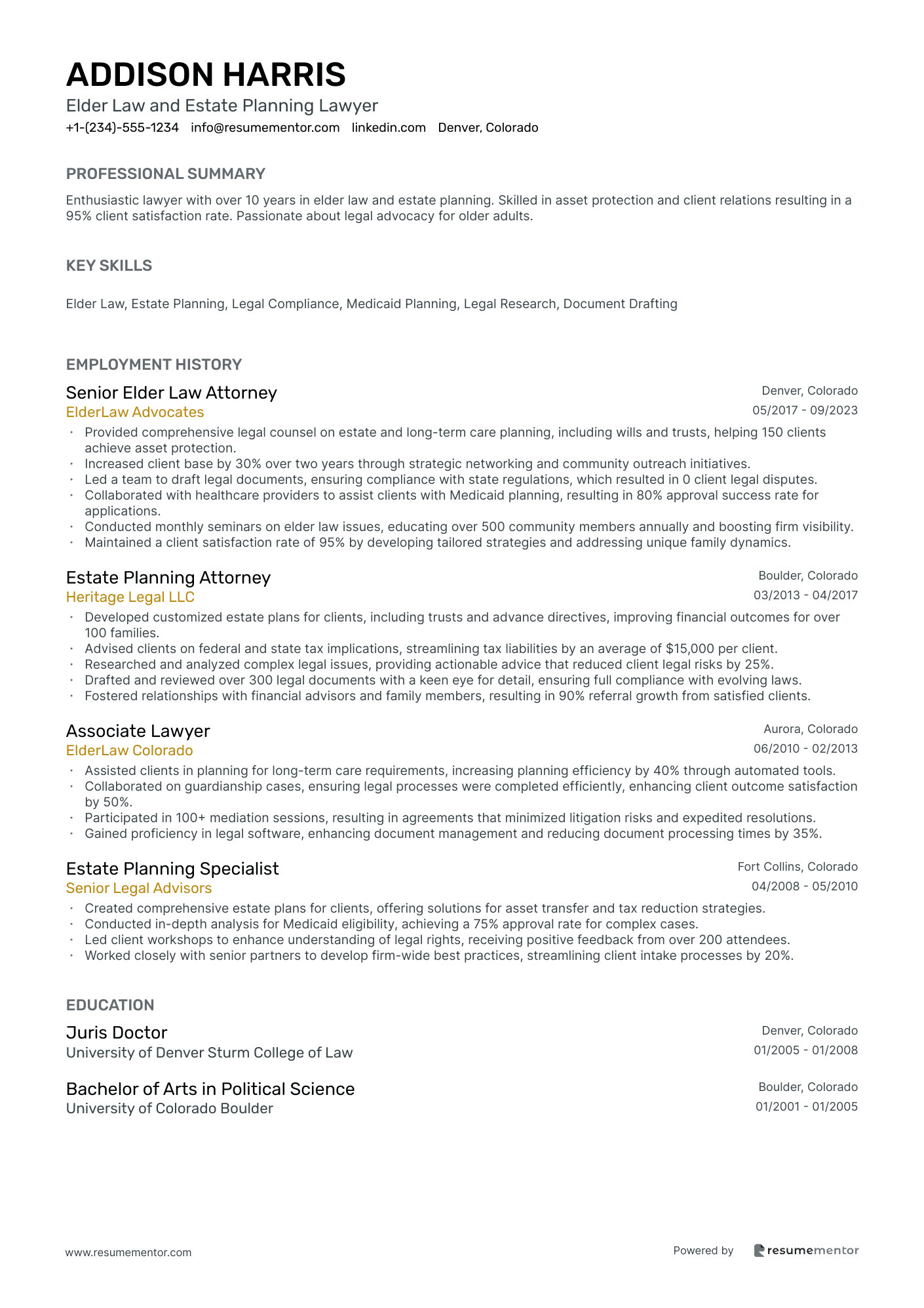 Elder Law and Estate Planning Lawyer
