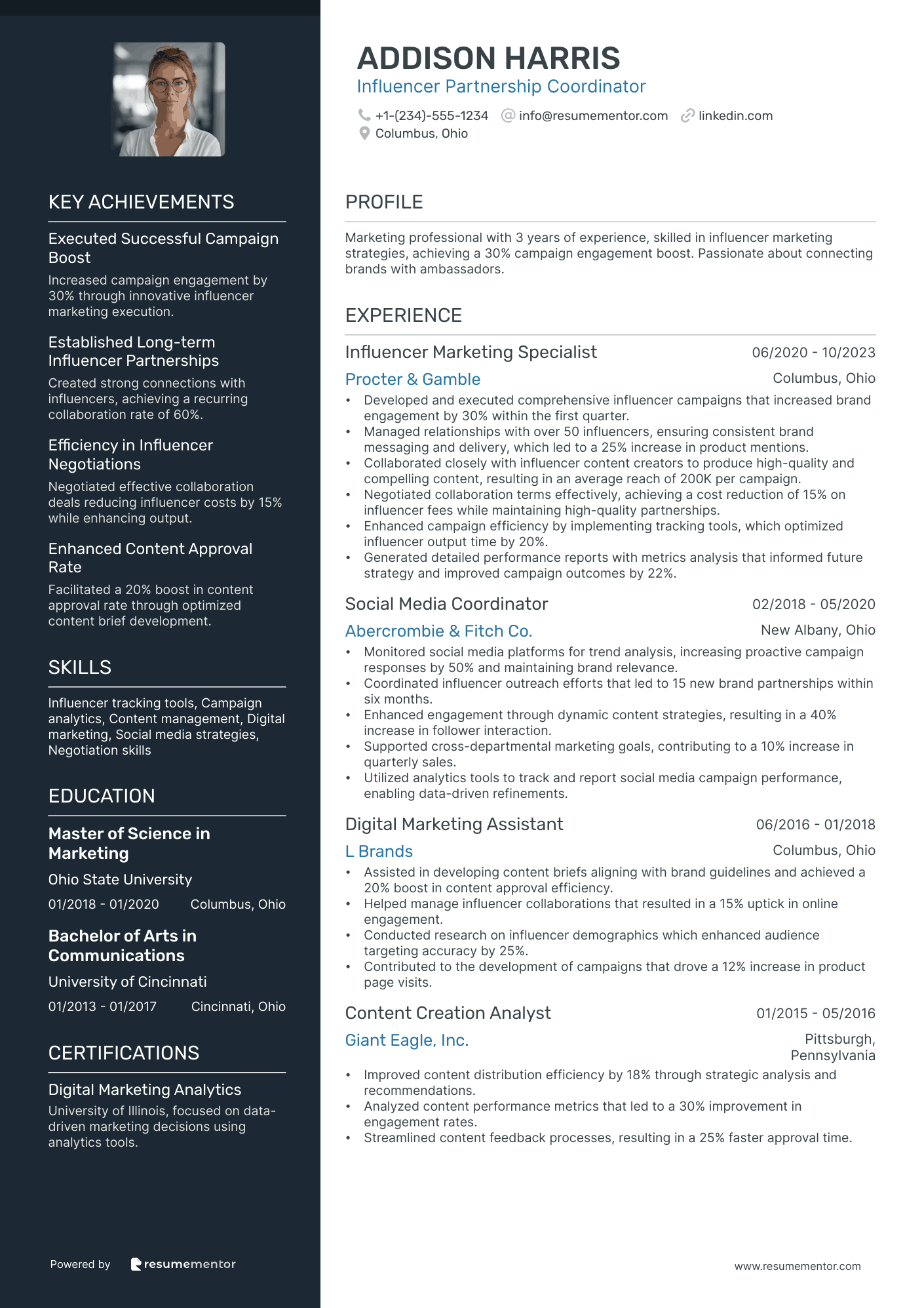 Influencer Partnership Coordinator