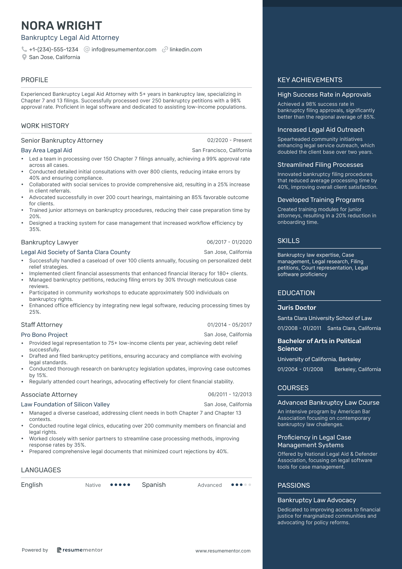 Bankruptcy Legal Aid Attorney