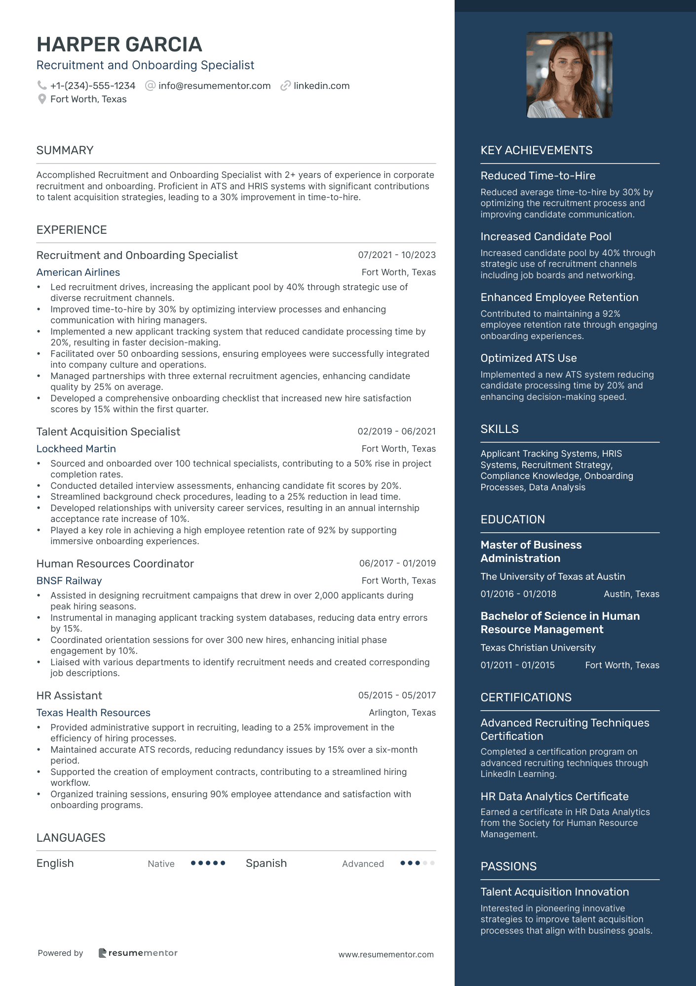 Recruitment and Onboarding Specialist