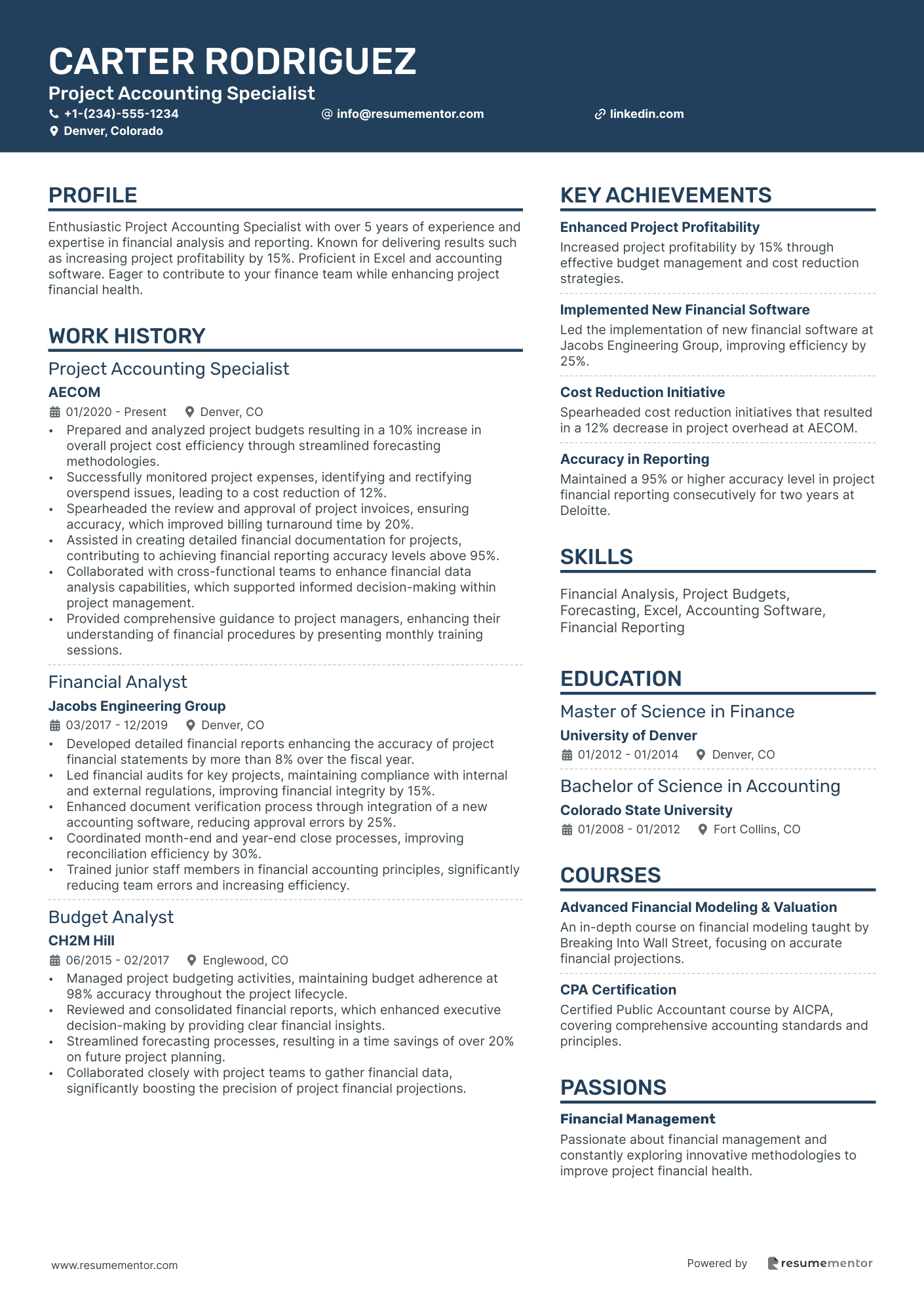 Project Accounting Specialist