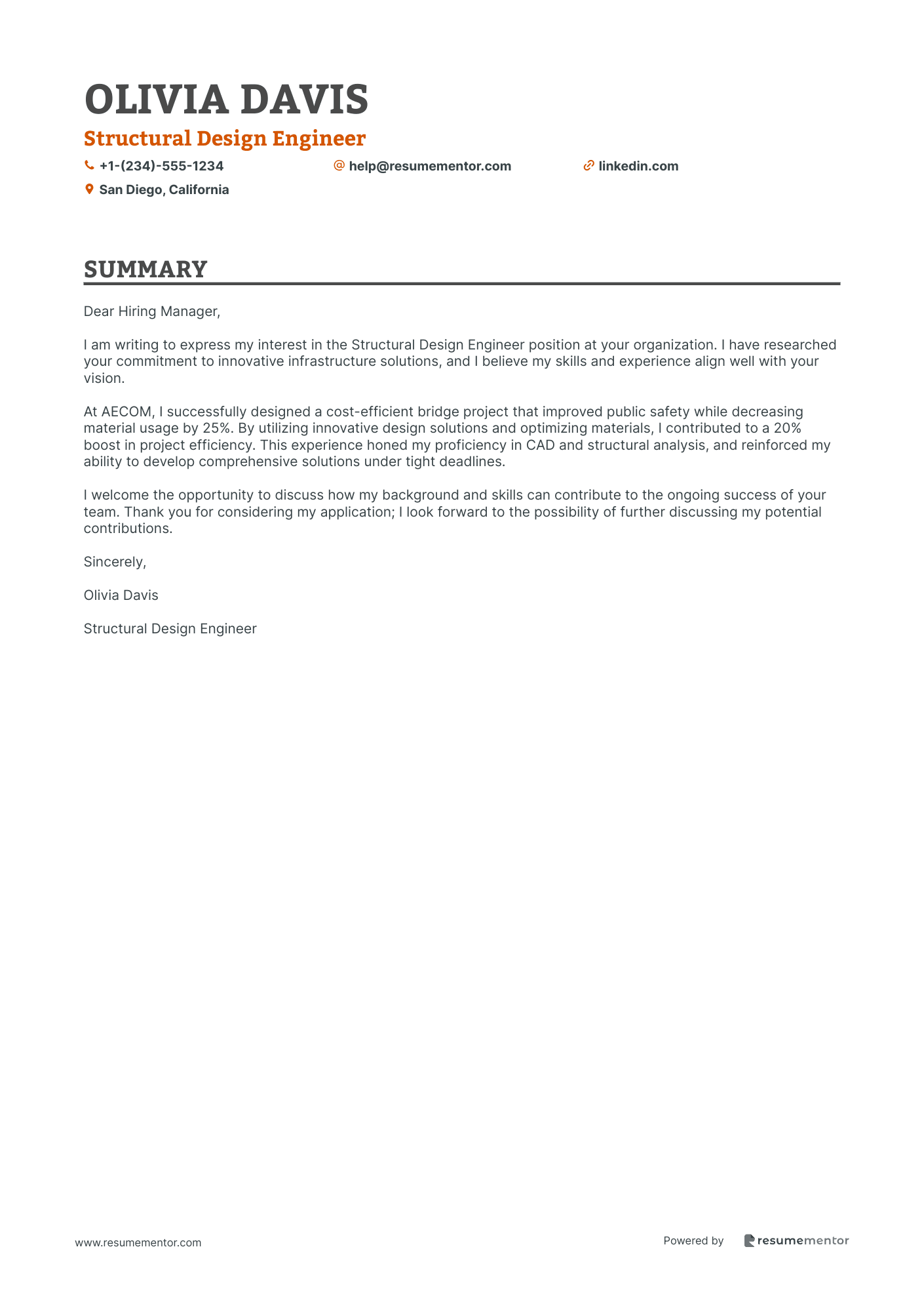 Structural Design Engineer