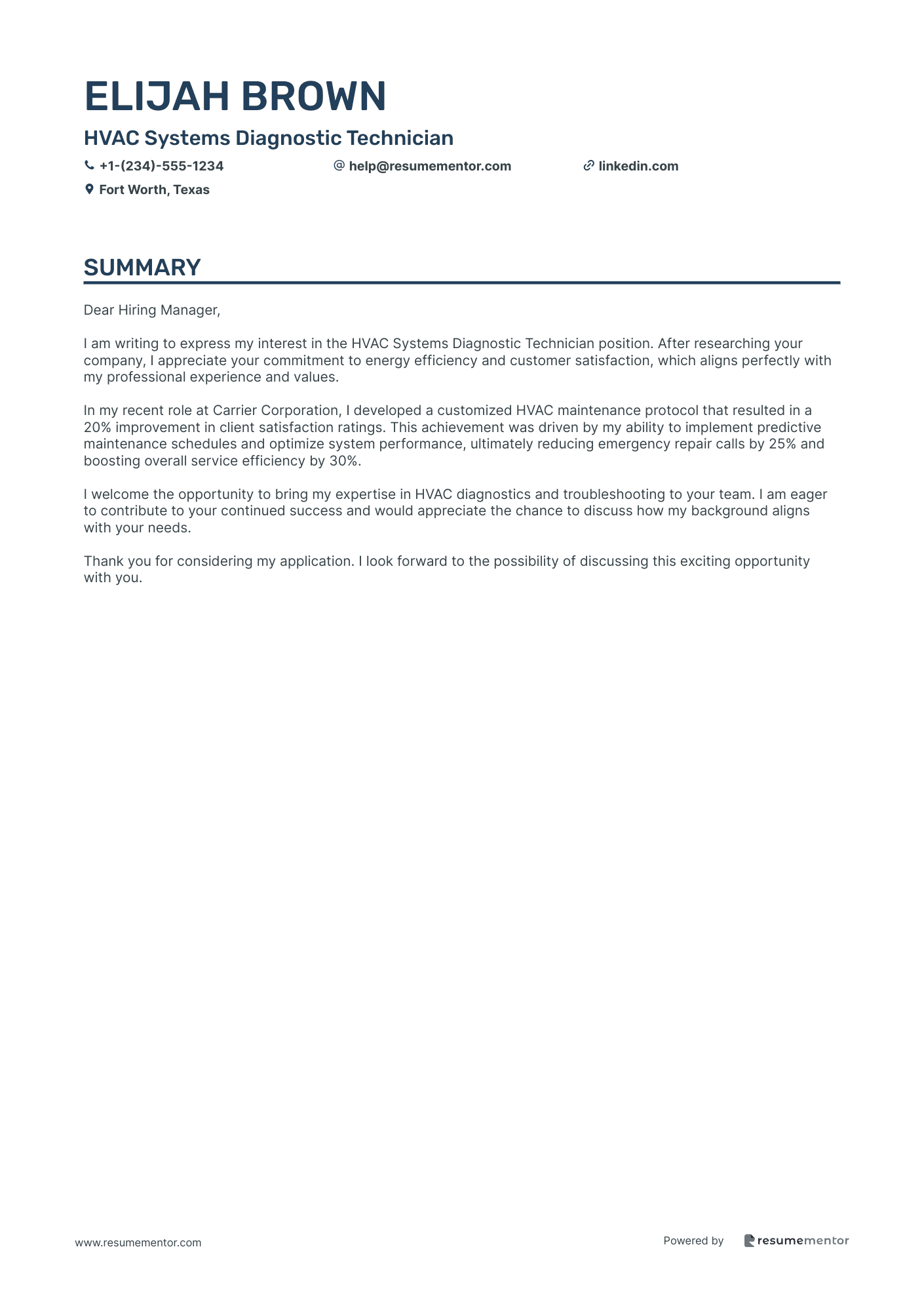 HVAC Systems Diagnostic Technician