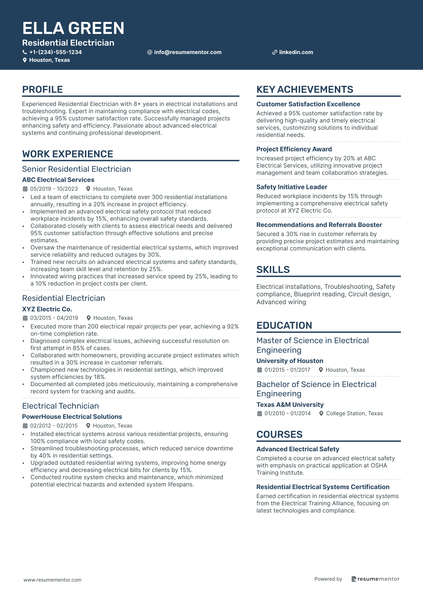 Residential Electrician