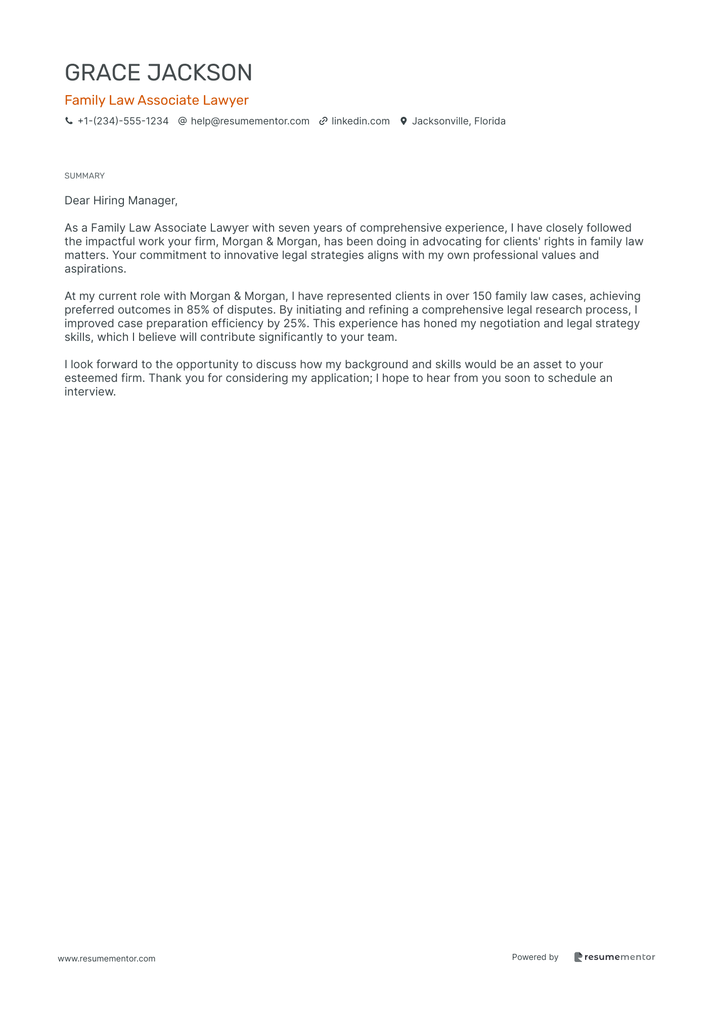 Family Law Associate Lawyer