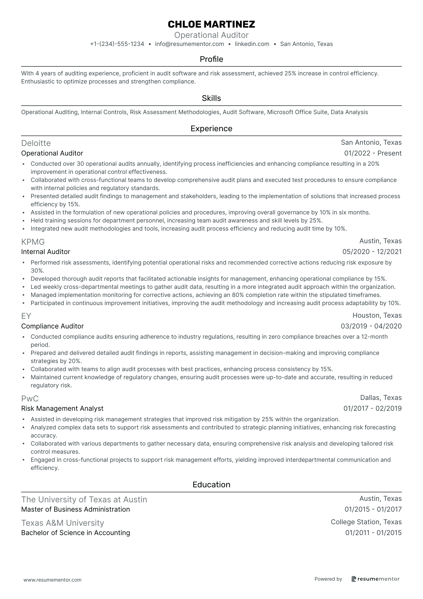 Operational Auditor