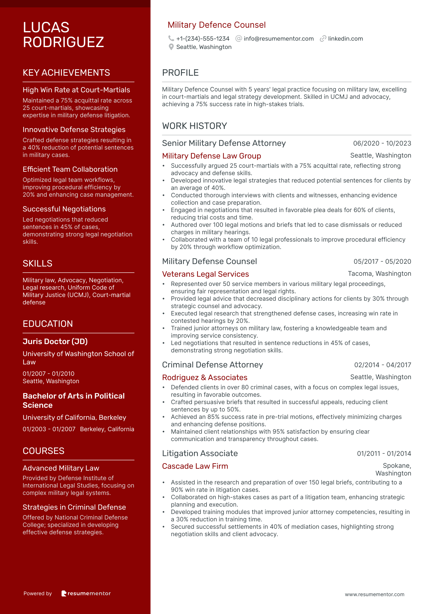 Military Defence Counsel