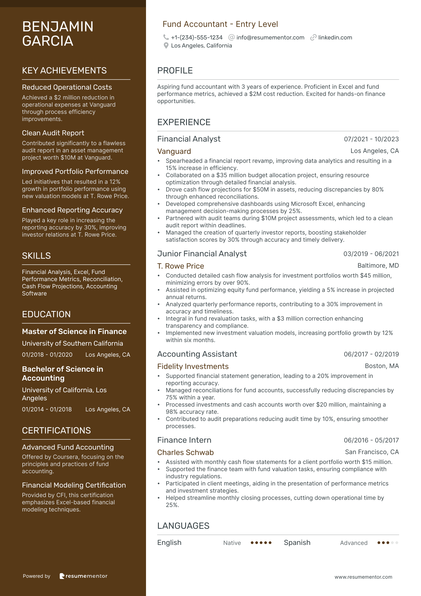 Fund Accountant   Entry Level