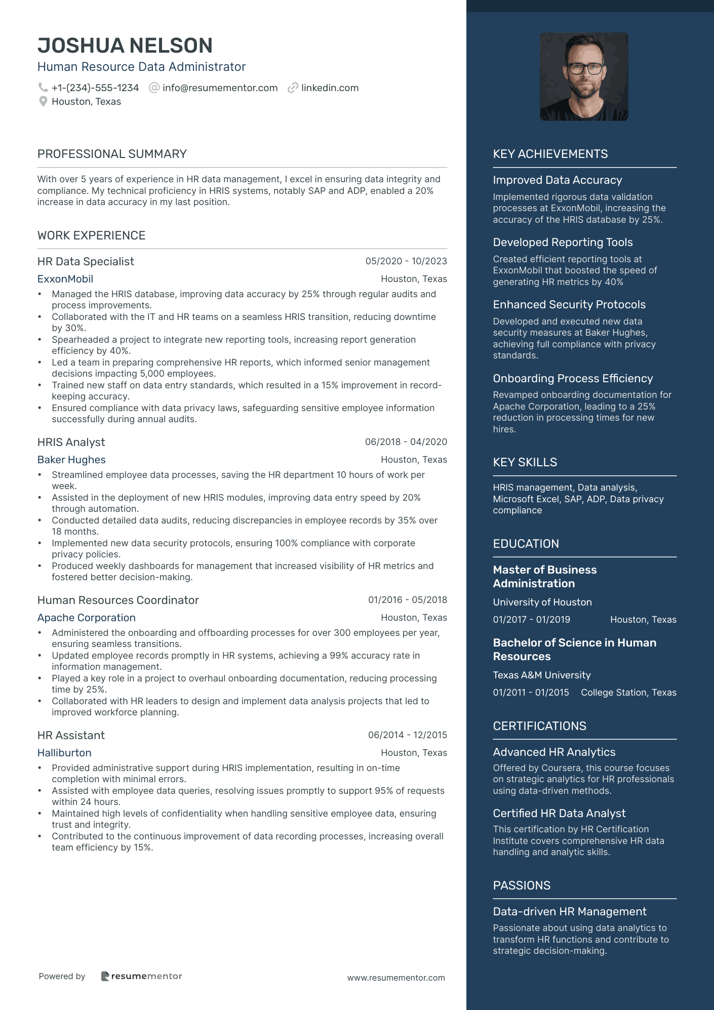 Human Resource Data Administrator