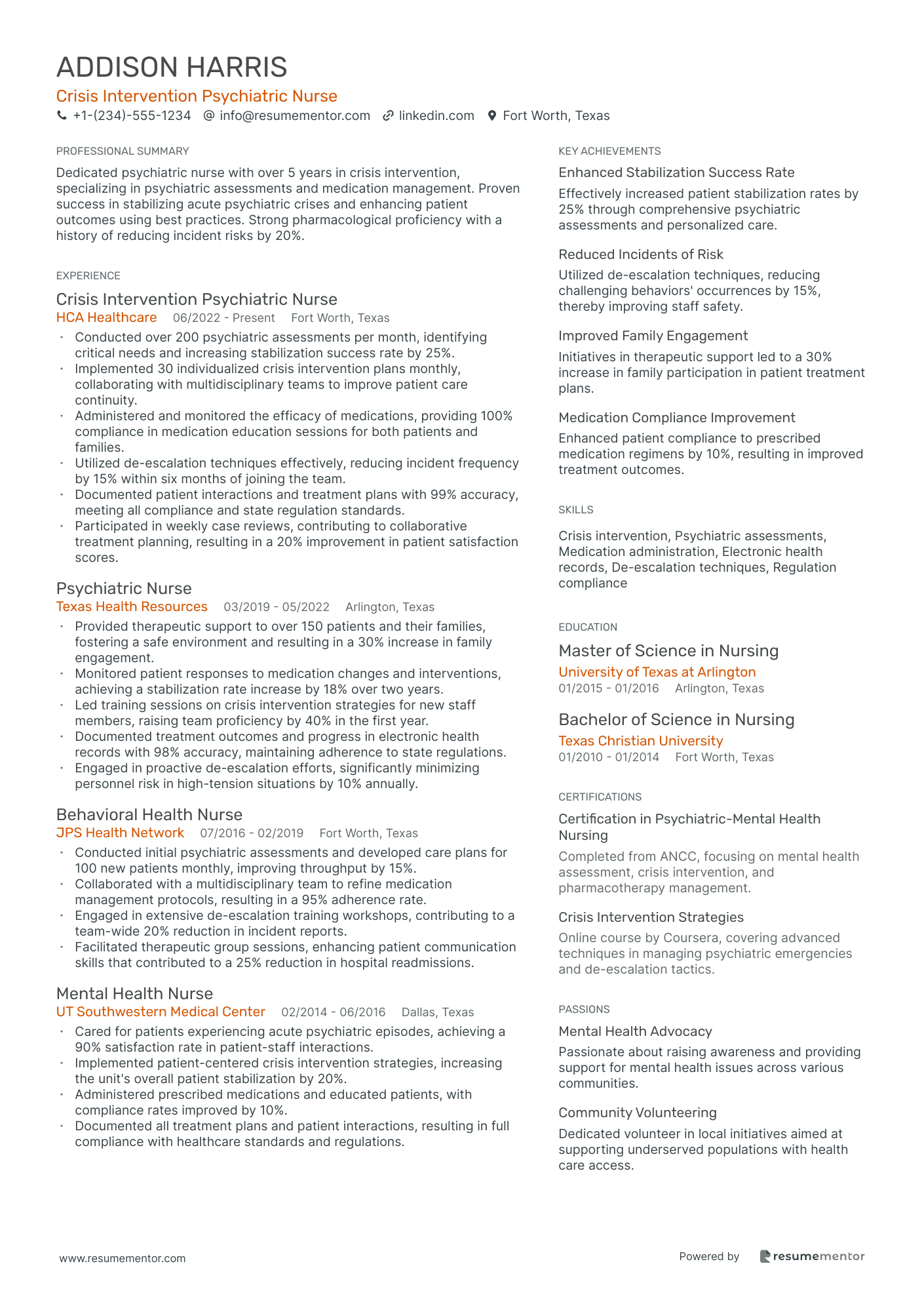 Crisis Intervention Psychiatric Nurse