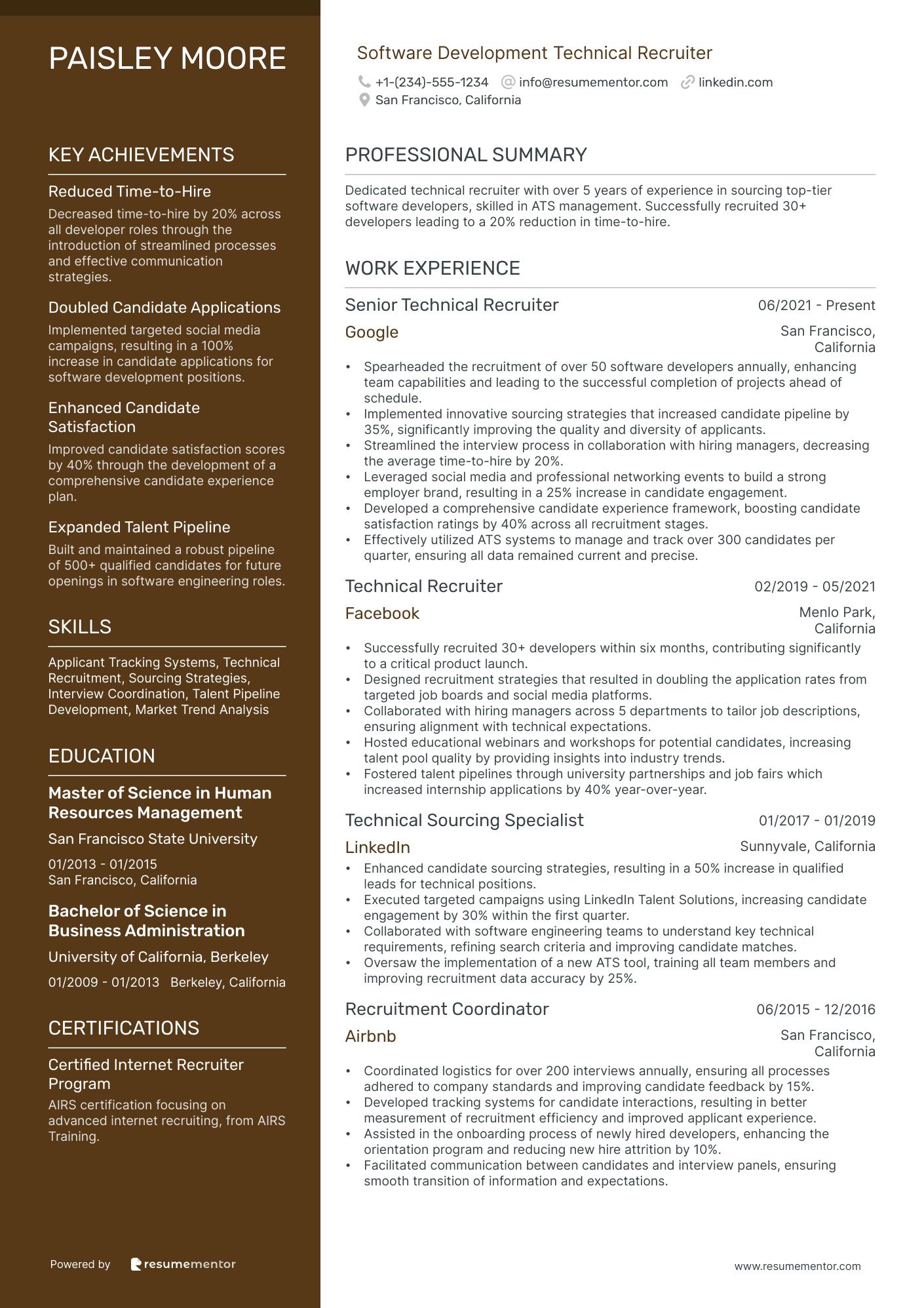 Software Development Technical Recruiter