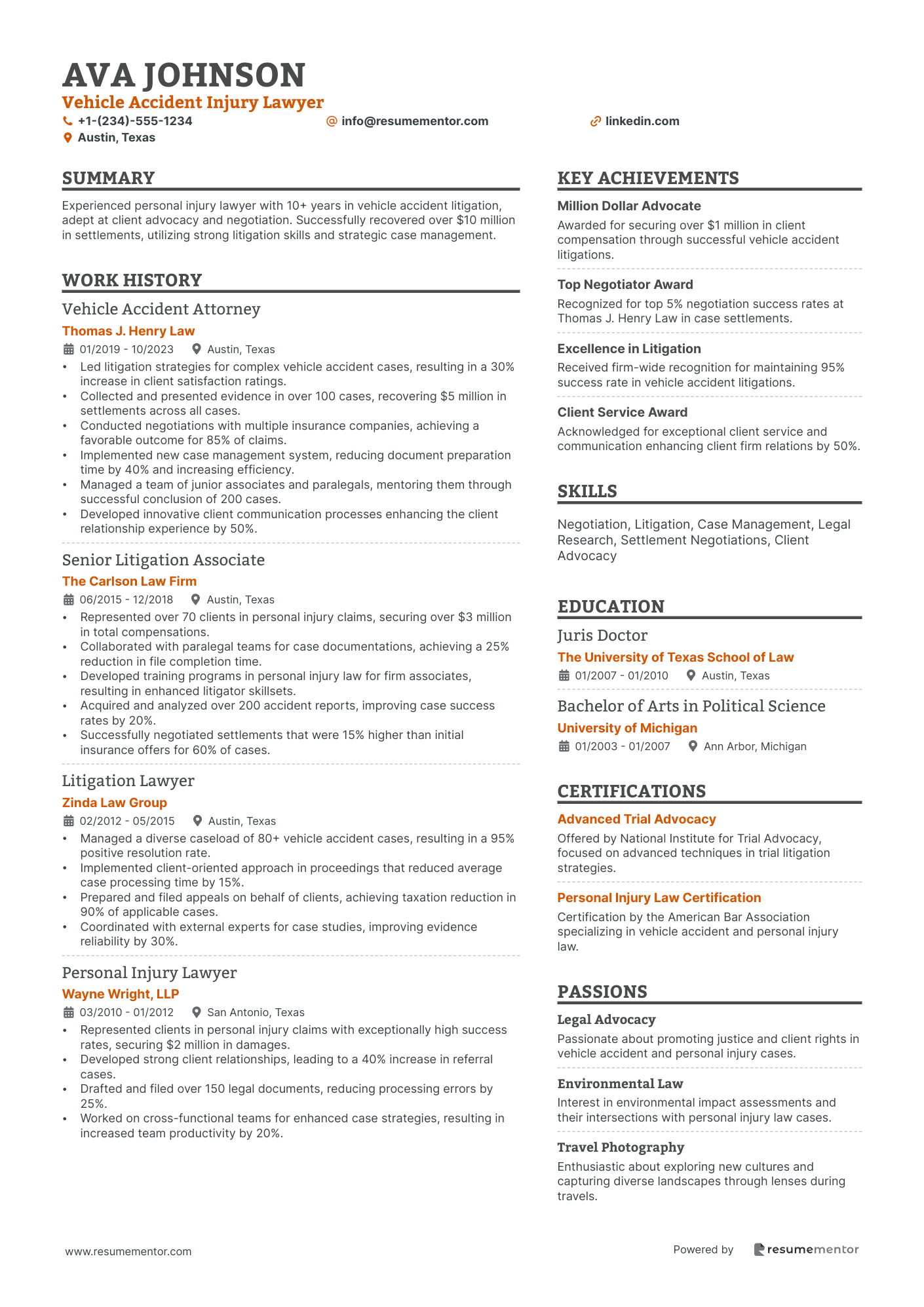 Vehicle Accident Injury Lawyer