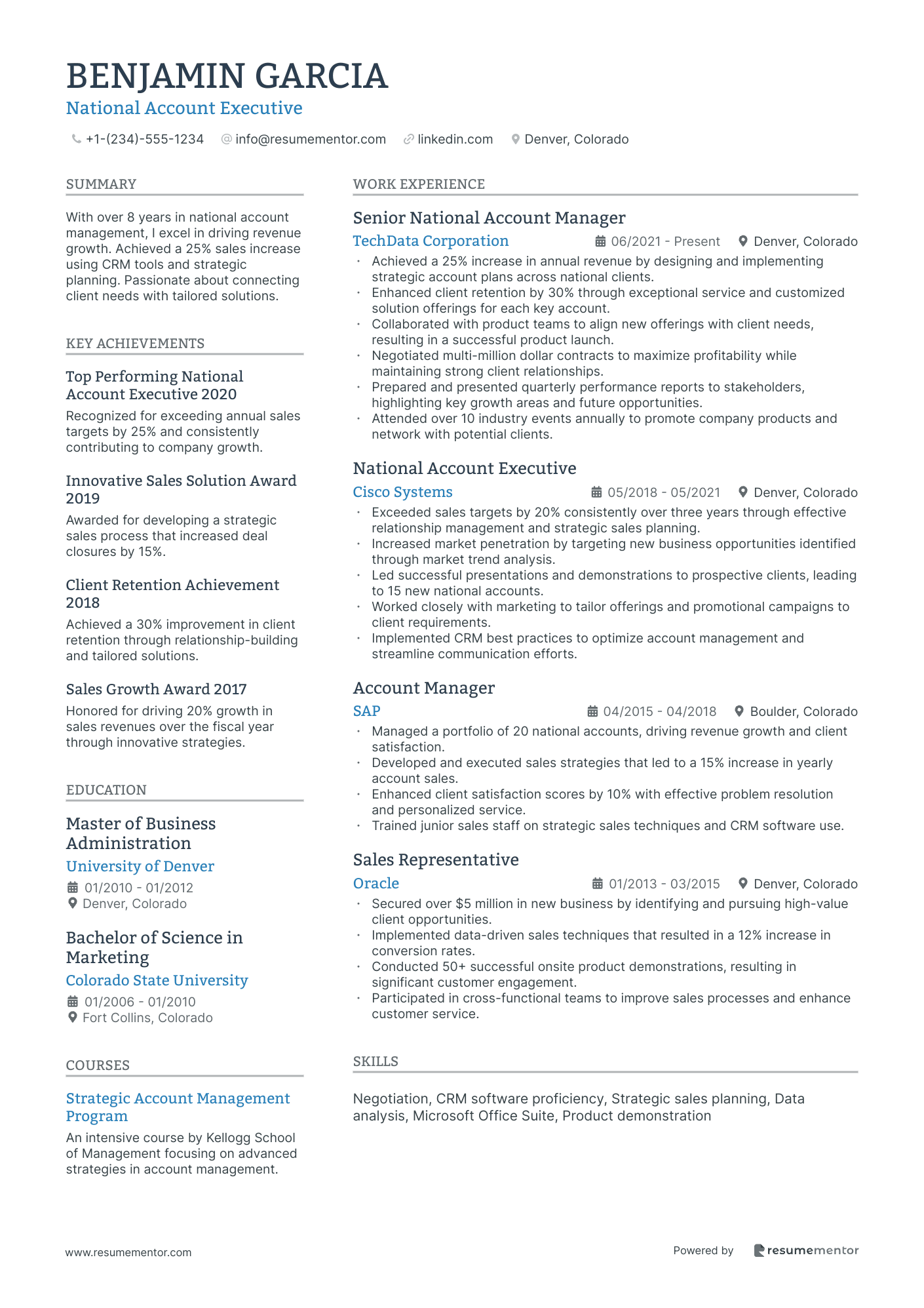 National Account Executive