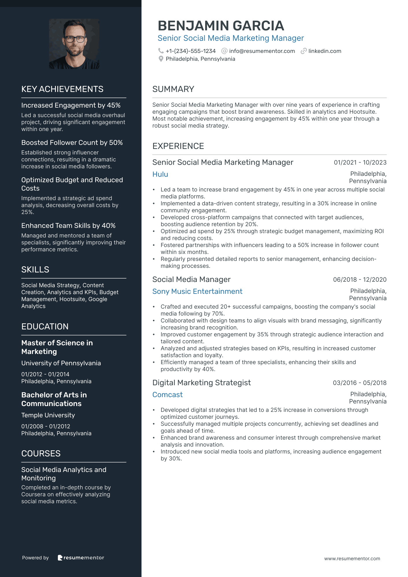 Senior Social Media Marketing Manager