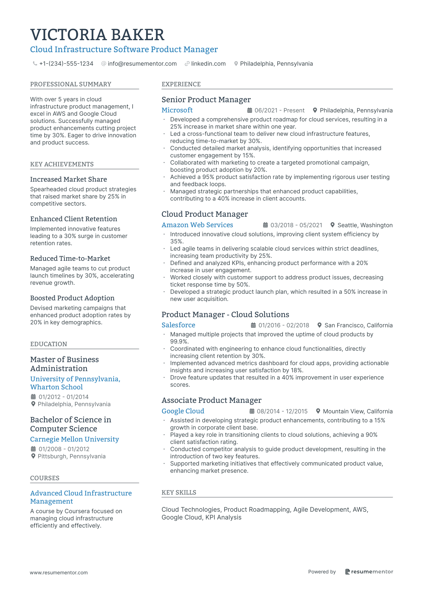 Cloud Infrastructure Software Product Manager