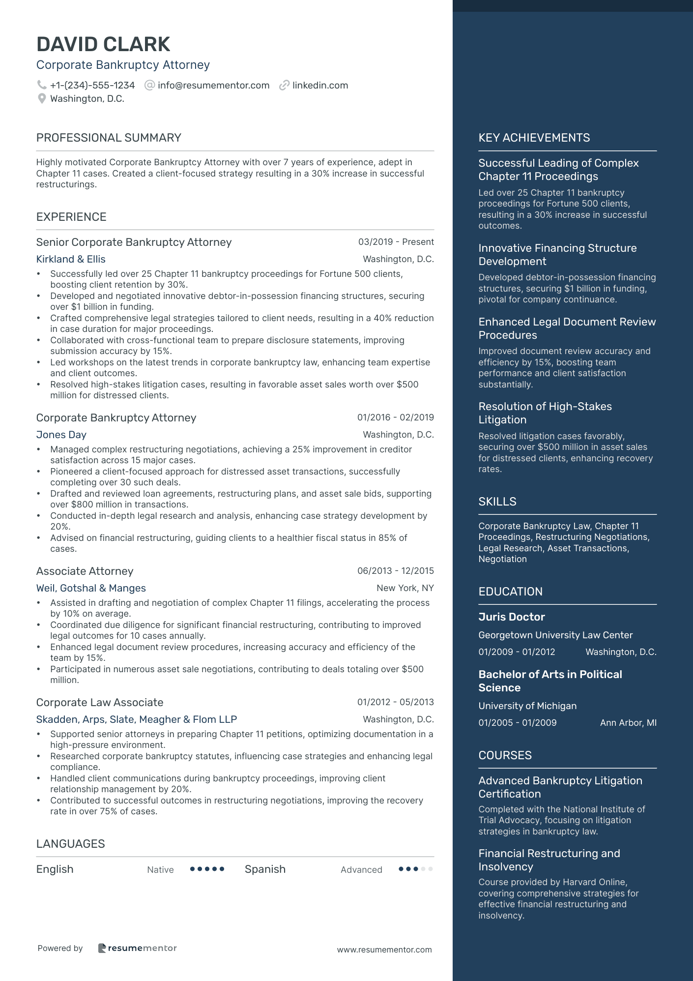 Corporate Bankruptcy Attorney