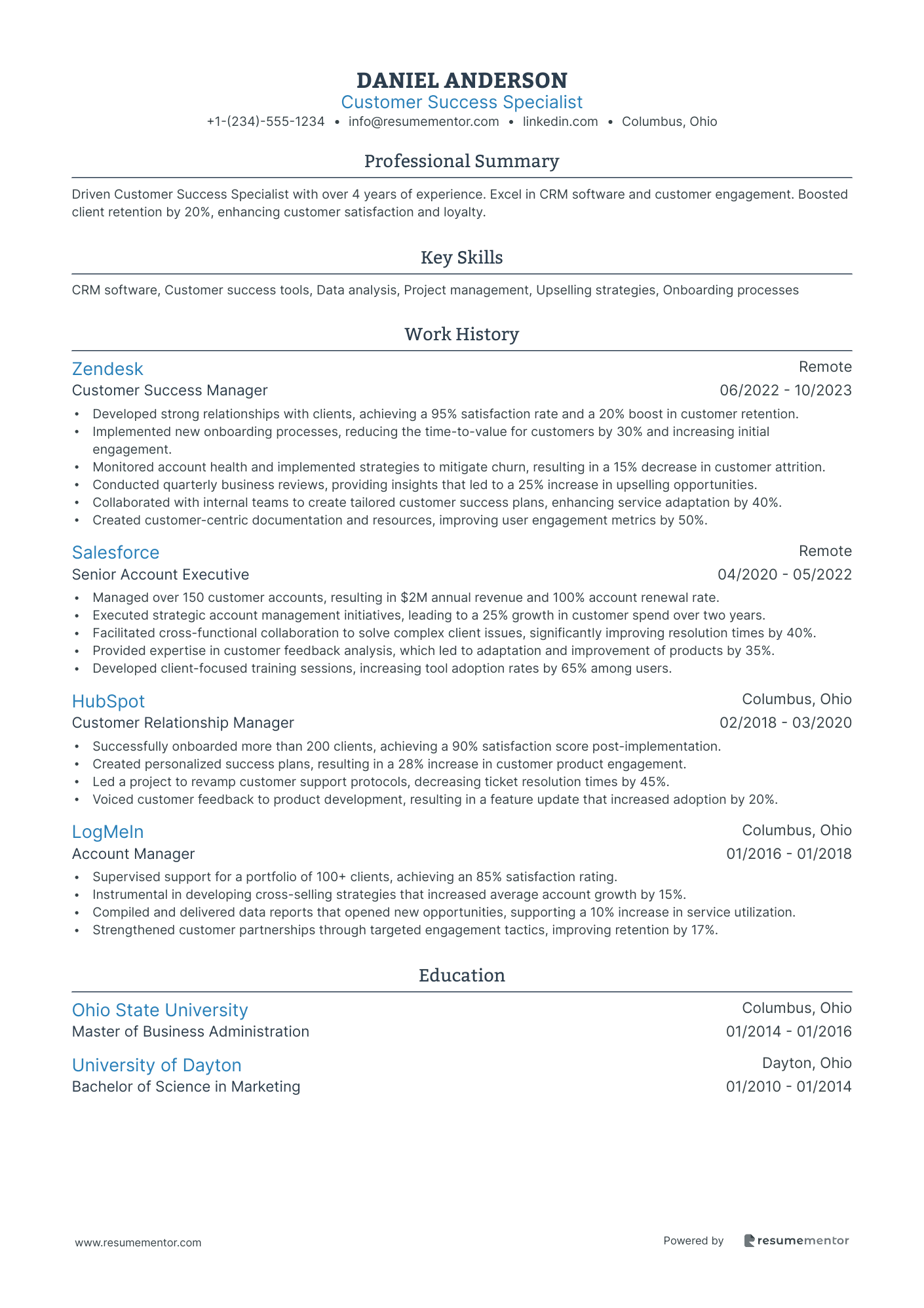 Customer Success Specialist