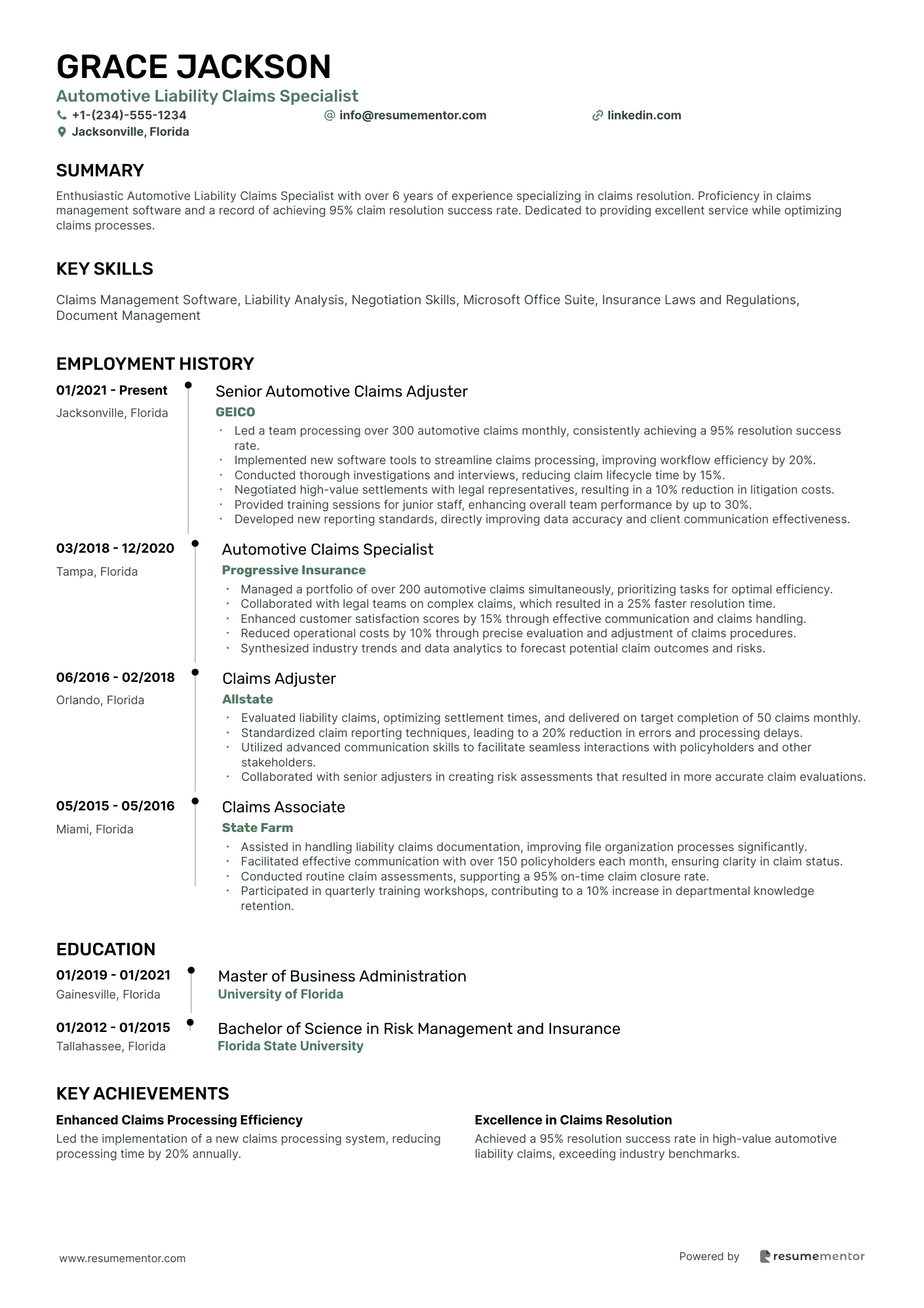 Automotive Liability Claims Specialist