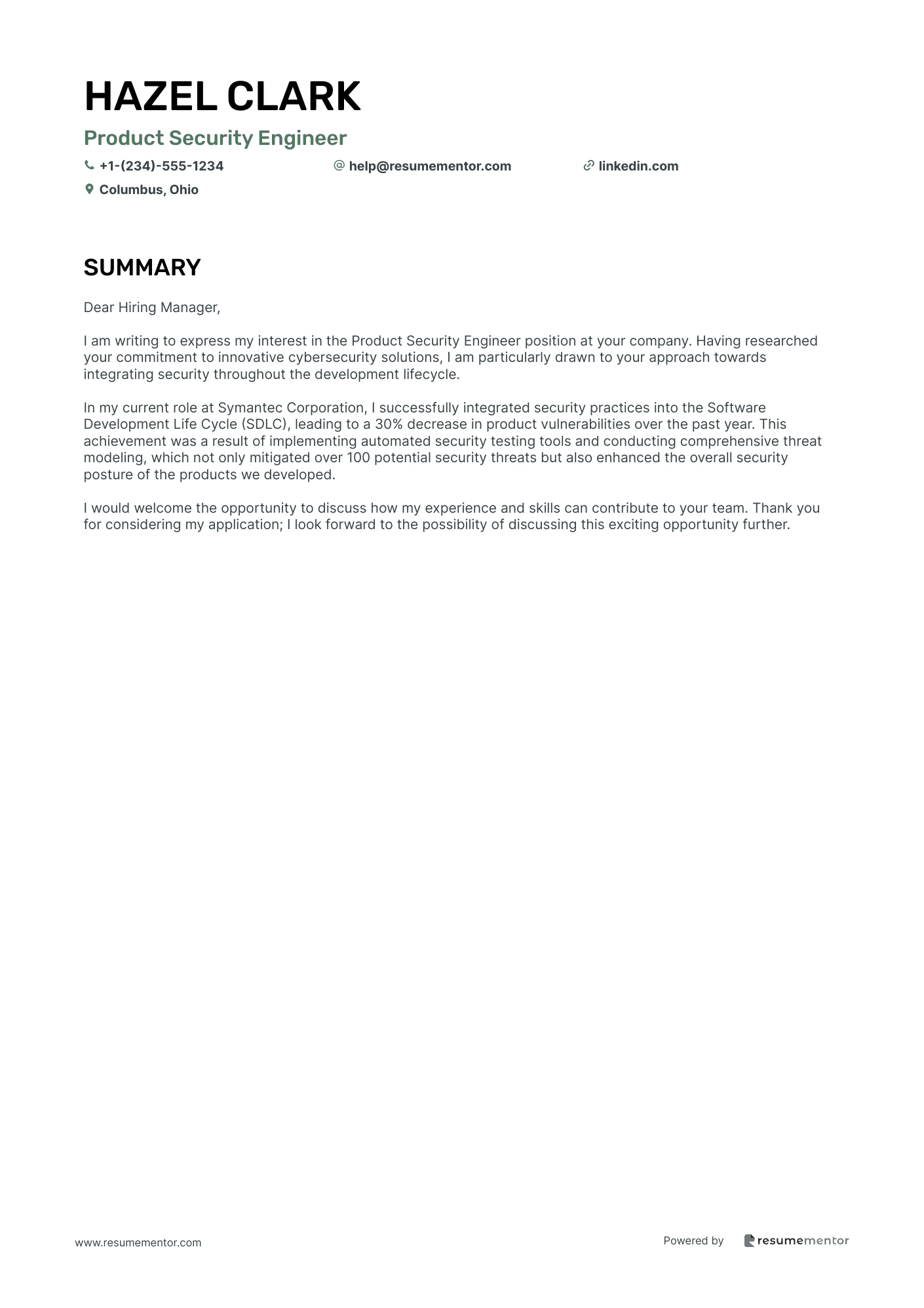 Product Security Engineer